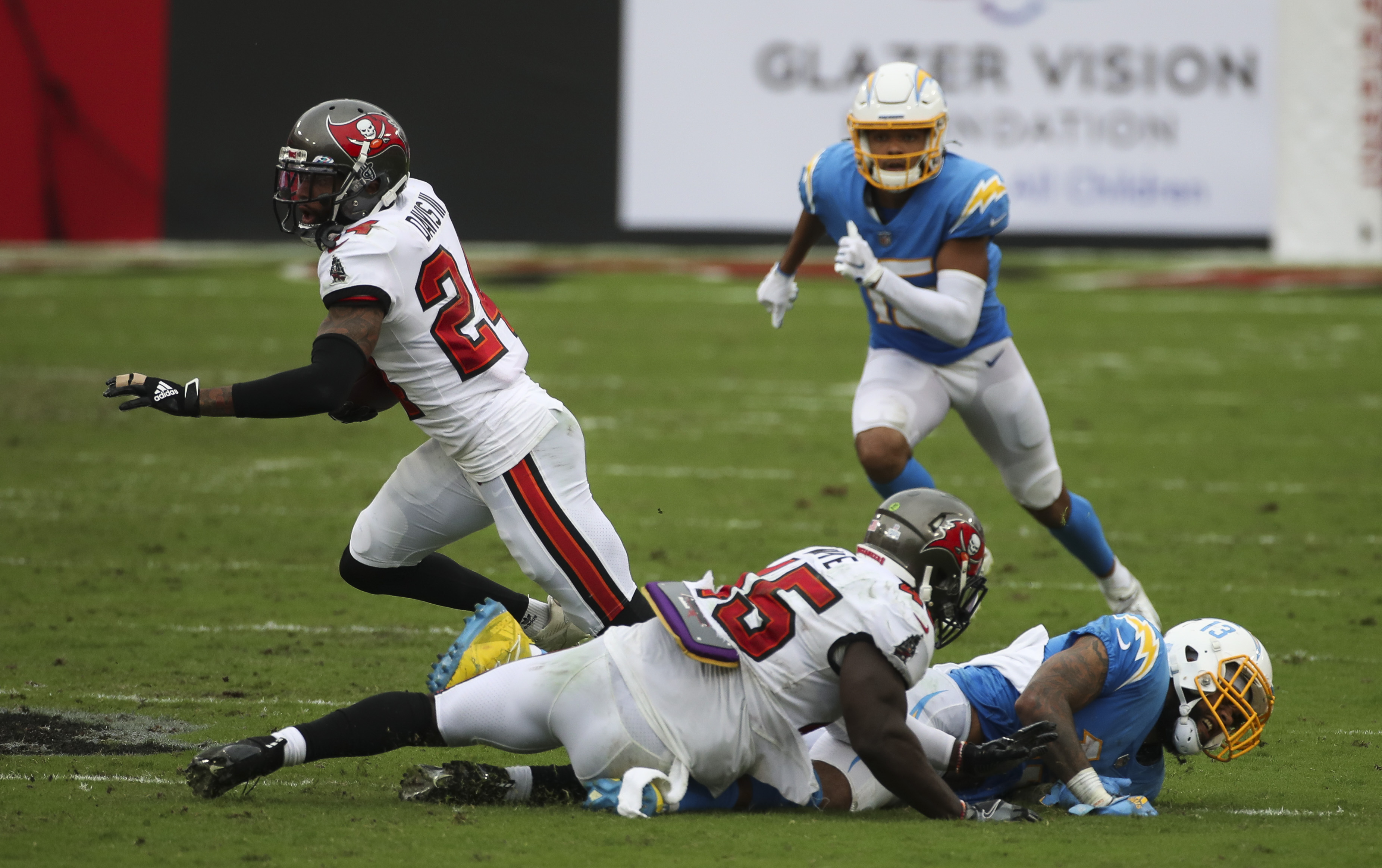 Ke'Shawn Vaughn, Los Angeles Chargers Win