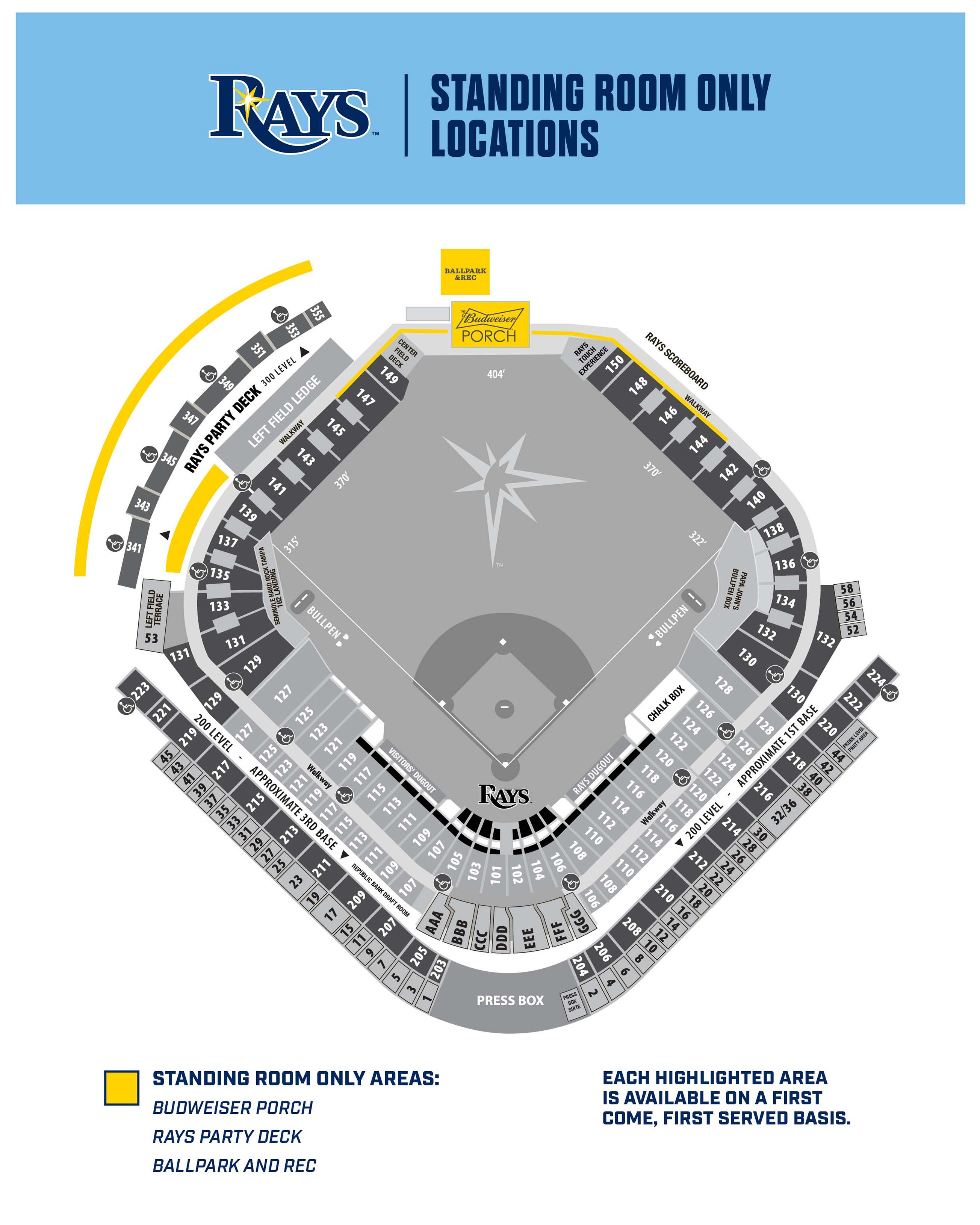 Rays Offering All Games Ticket Pass