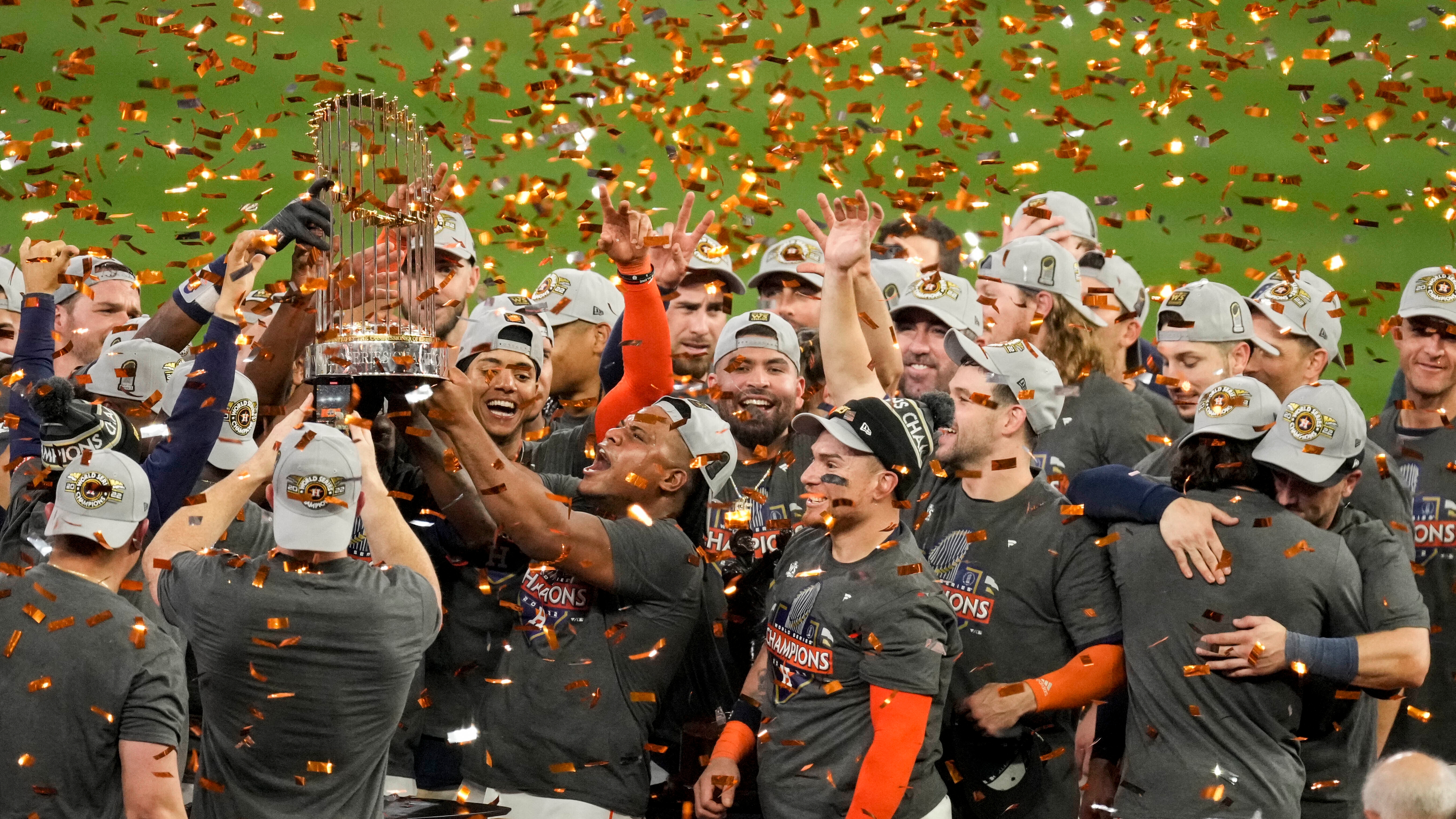 Astros celebrate World Series win, 11/05/2022