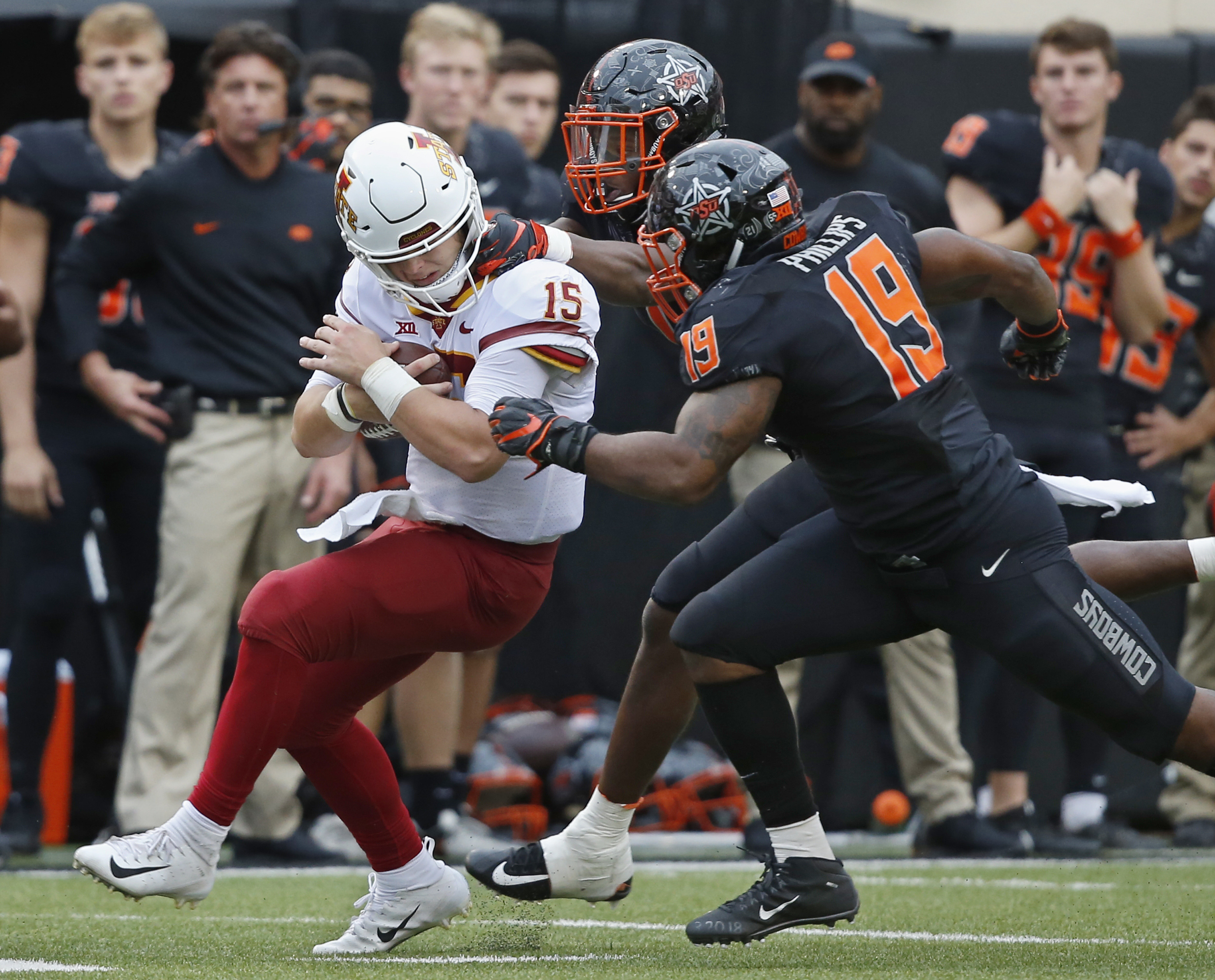 Iowa State Football: Brock Purdy's prolific day leads to three