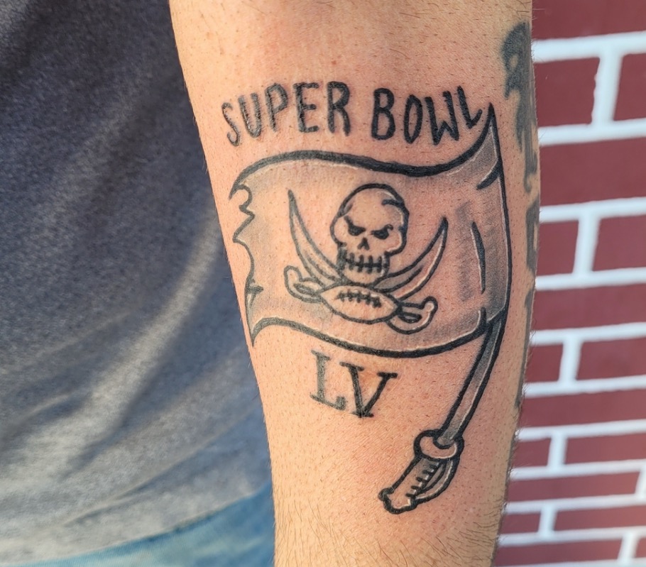 Bucs fans mark Super Bowl 55 victory with tattoos