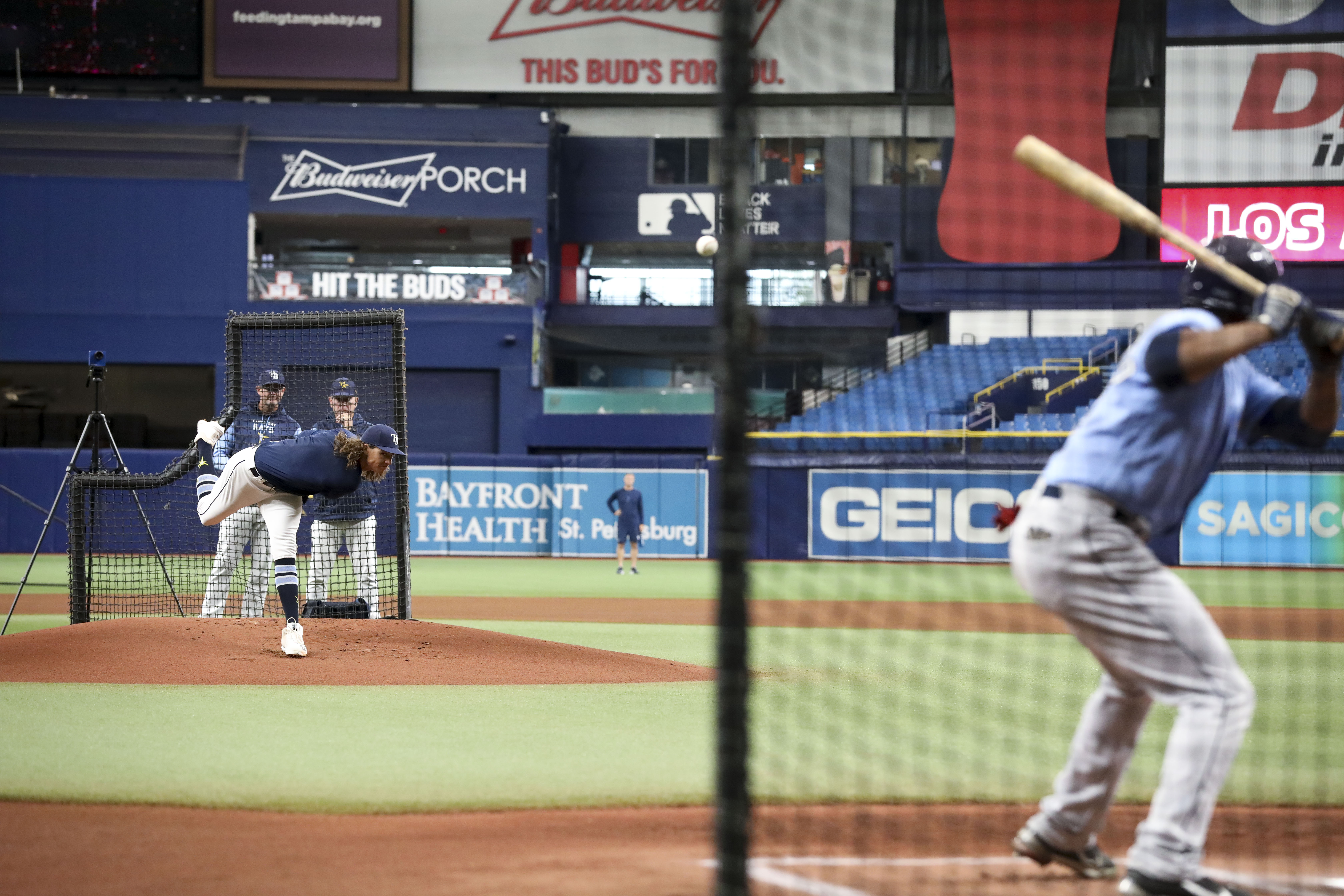 Tampa Bay Rays' Tyler Glasnow Leaves Rehab Start with Injury - Fastball