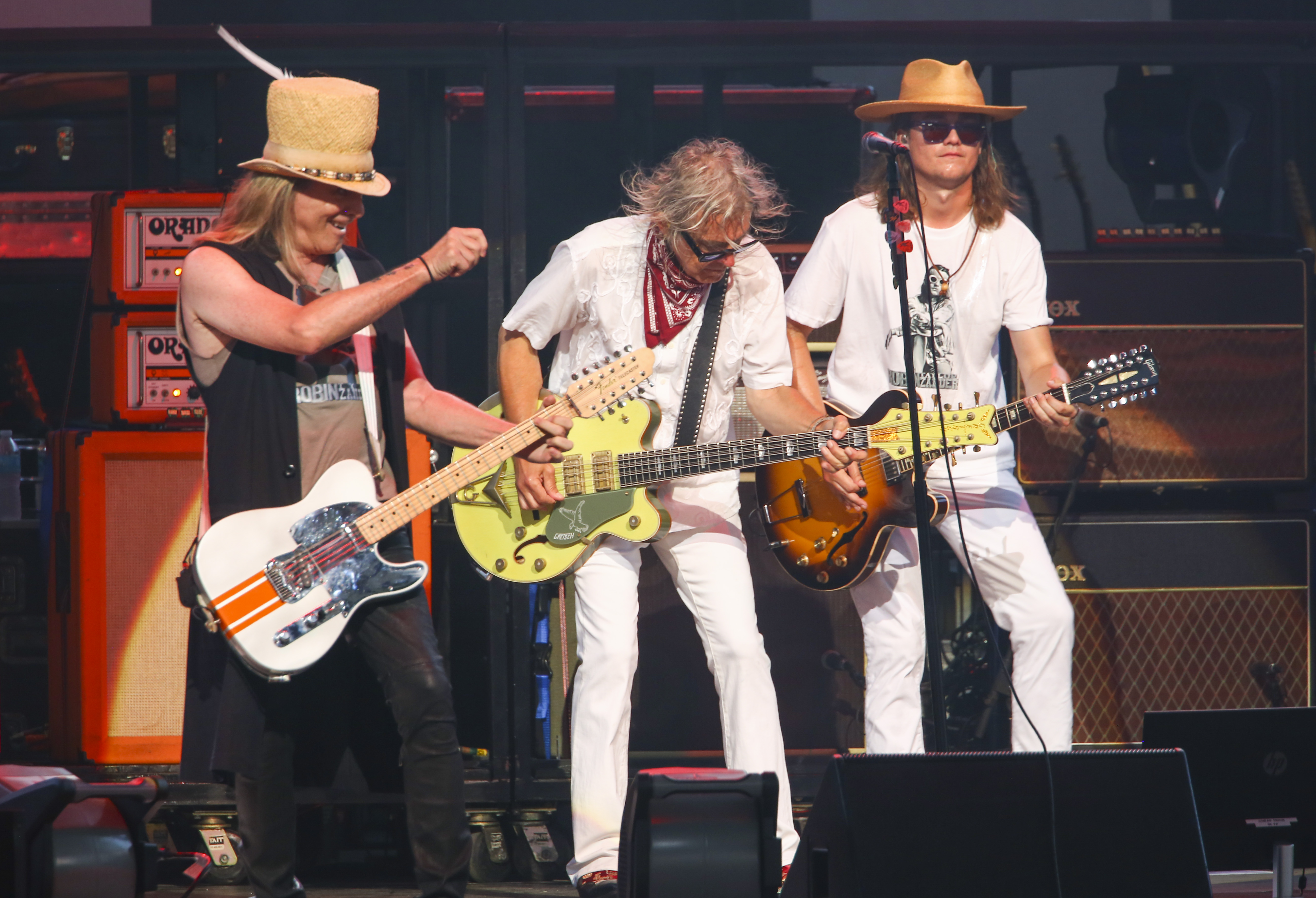 Legendary rock band Cheap Trick performs live in concert at