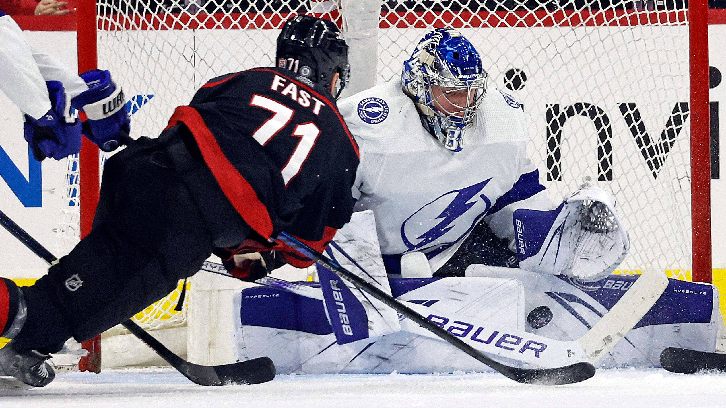 Andrei Vasilevskiy Tampa Bay Lightning Signed Blue Breakaway Jersey