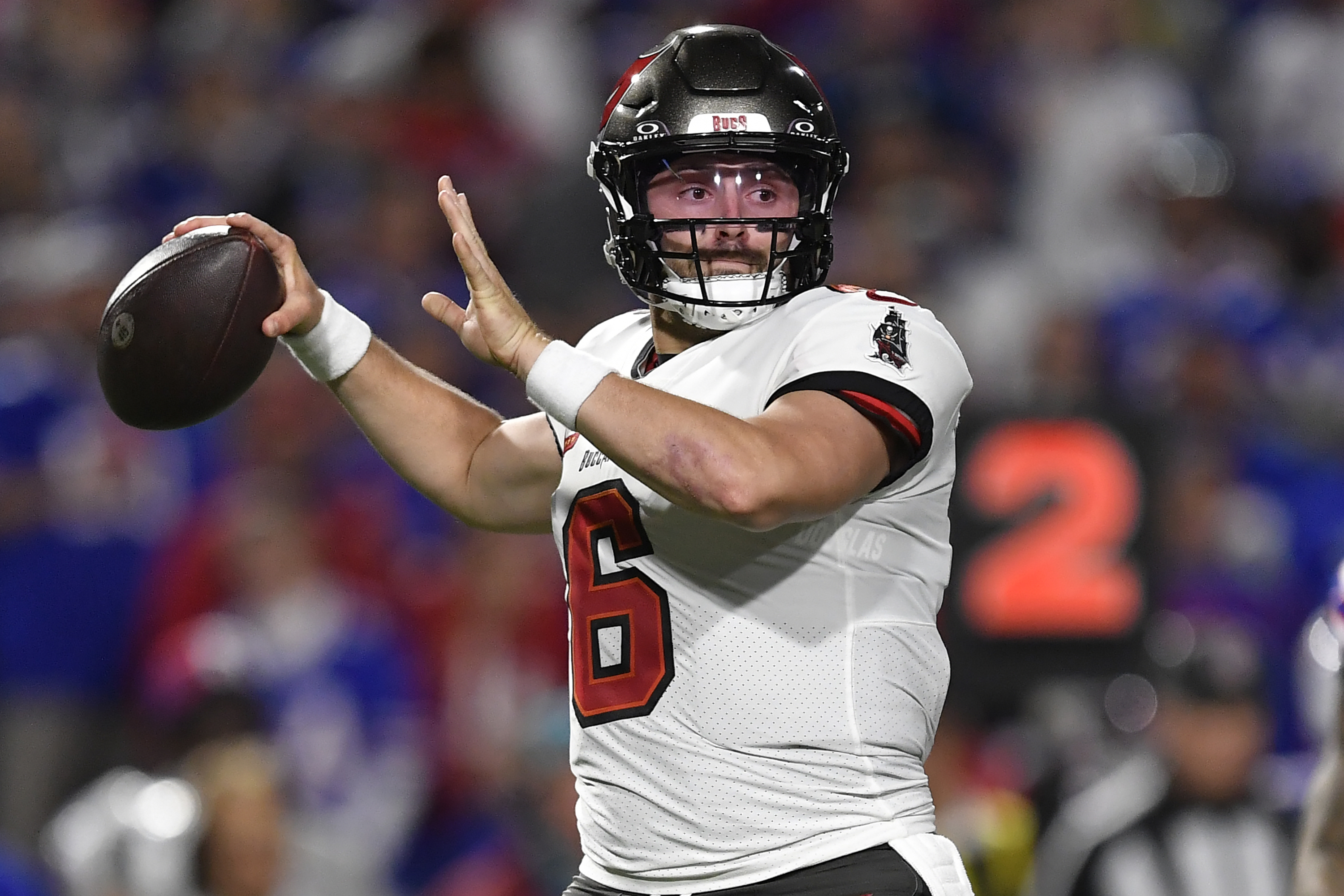 Is Bucs quarterback Baker Mayfield in danger of losing starting job?