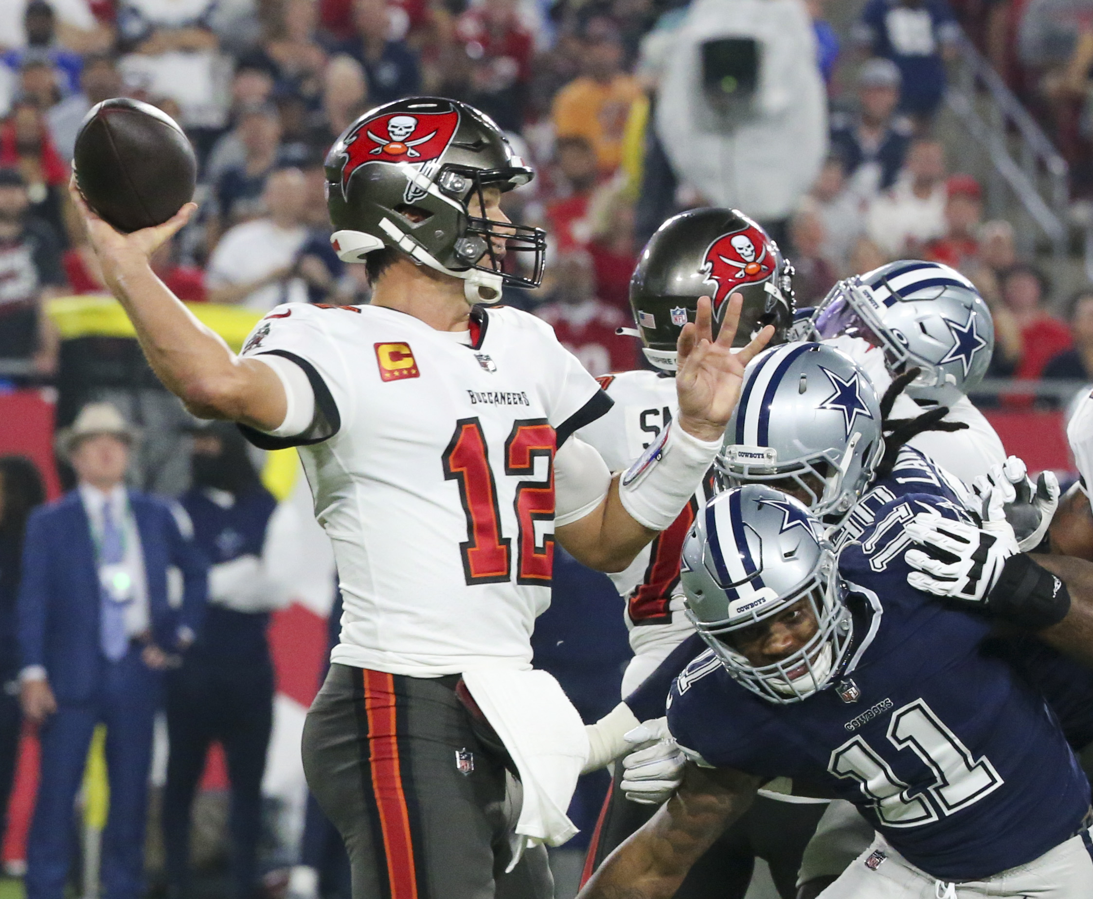 Cowboys sideline exclusive: Heavy rain forced equipment change