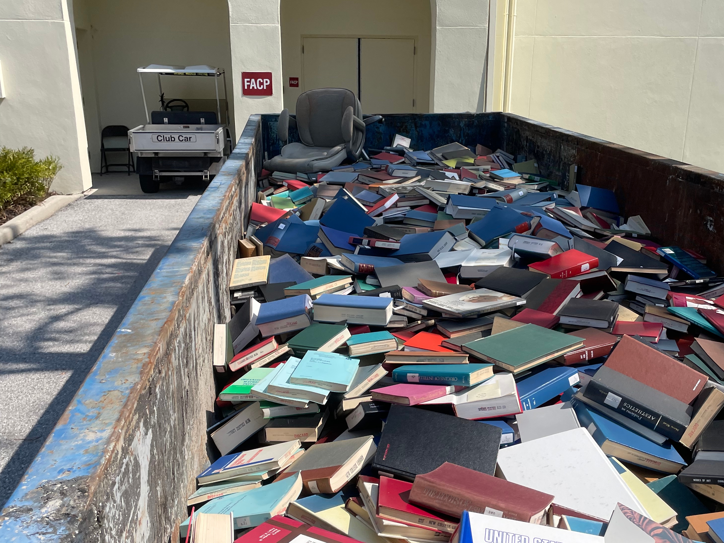 New College moves to fire top librarian over book disposals