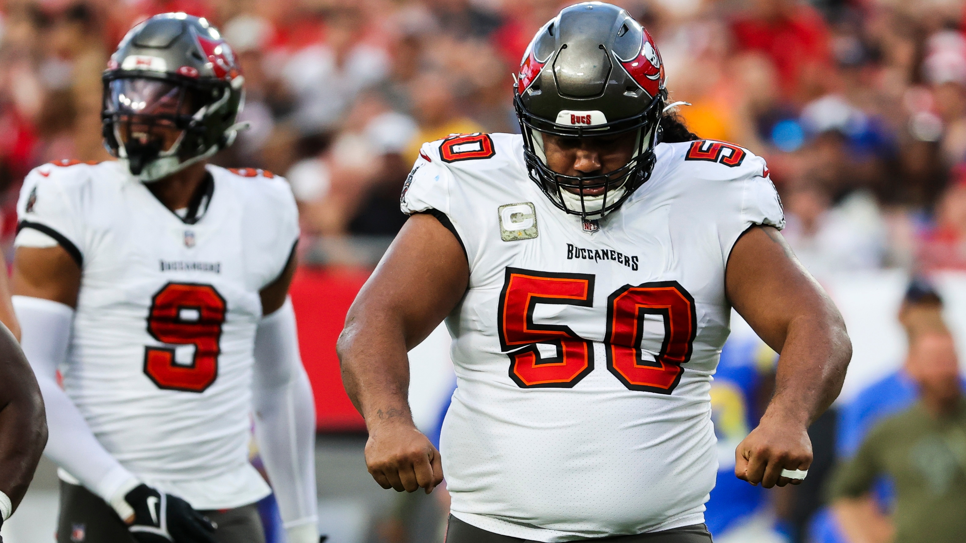 Vita Vea returning to Bucs' lineup today vs. run-heavy Panthers