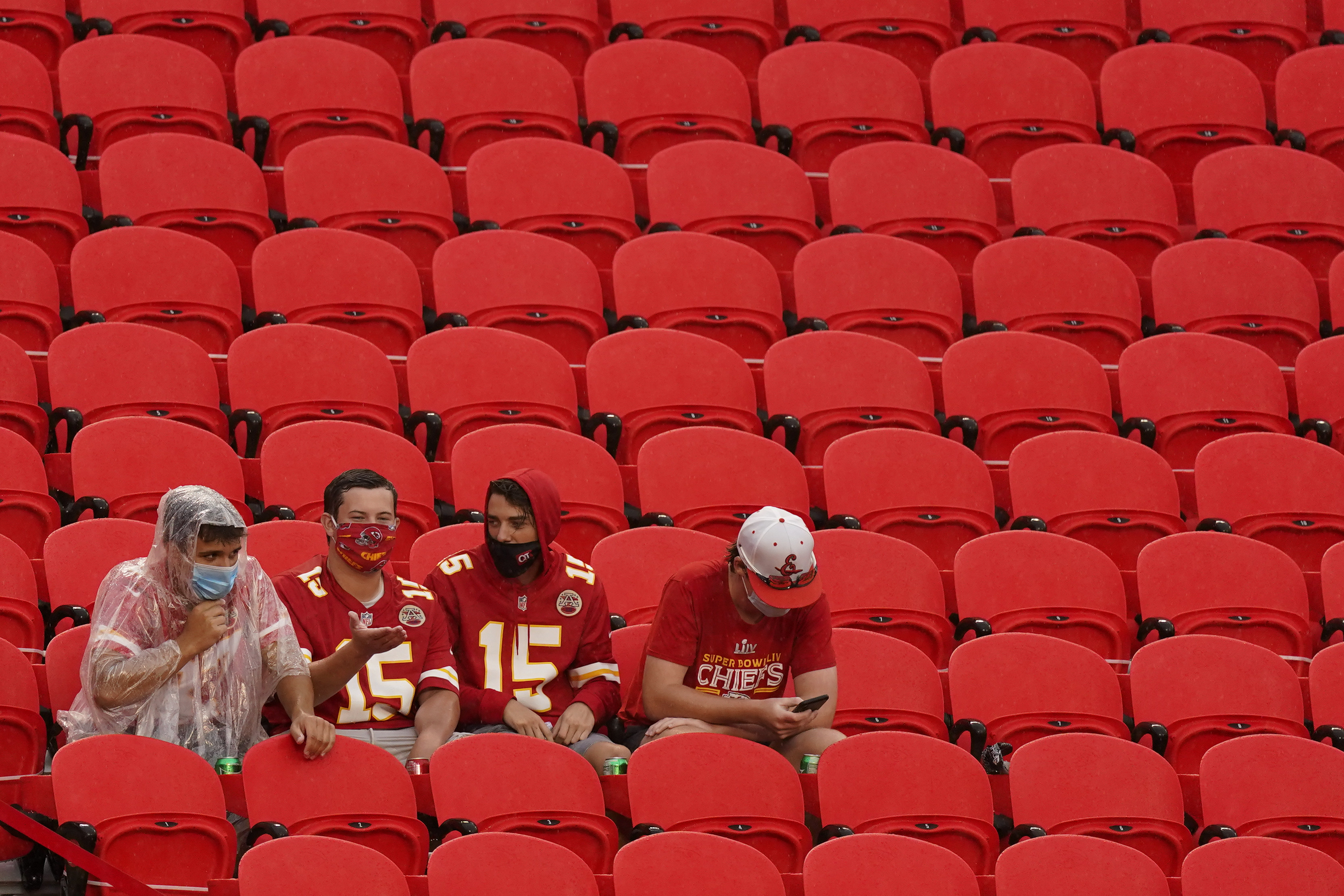 Arrowhead Stadium, Monday night football in Kansas City. No…