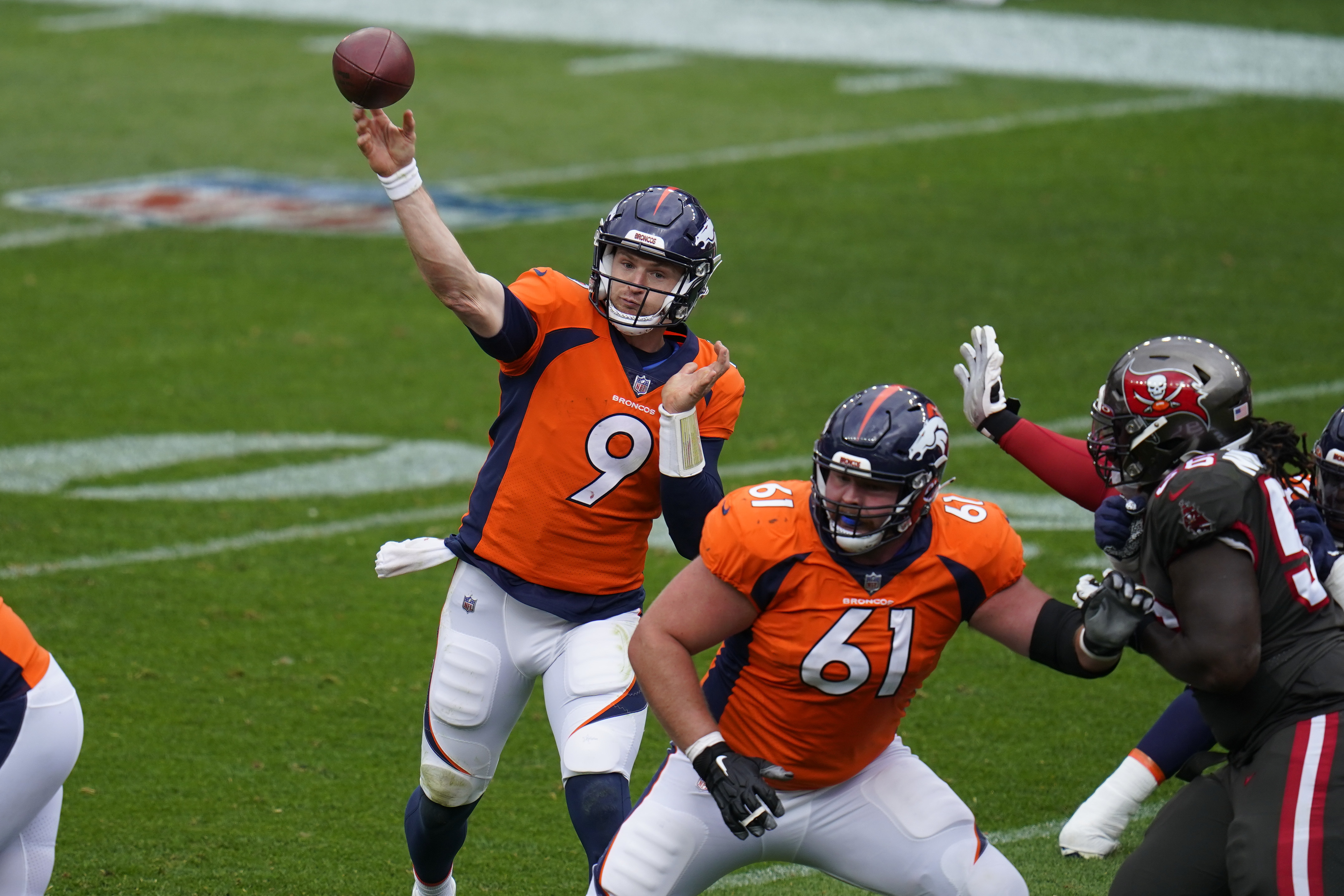 LOOK: The Denver Broncos Color Rush helmets are a thing of beauty - Mile  High Sports