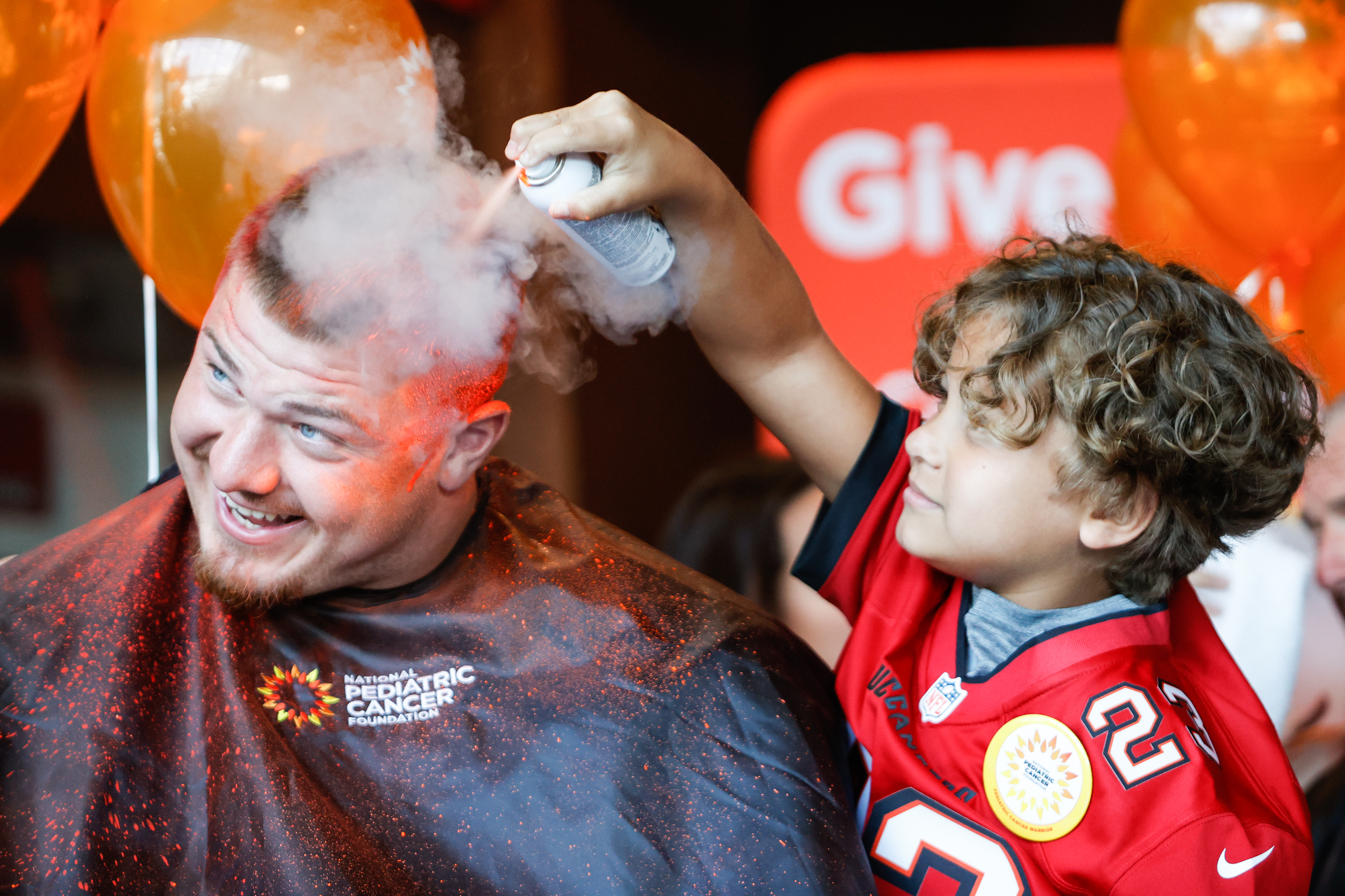 Buccaneers Raise More Than $65,000 in Donations Towards This Year's 9th  Annual Cut and Color Funds the Cure Challenge