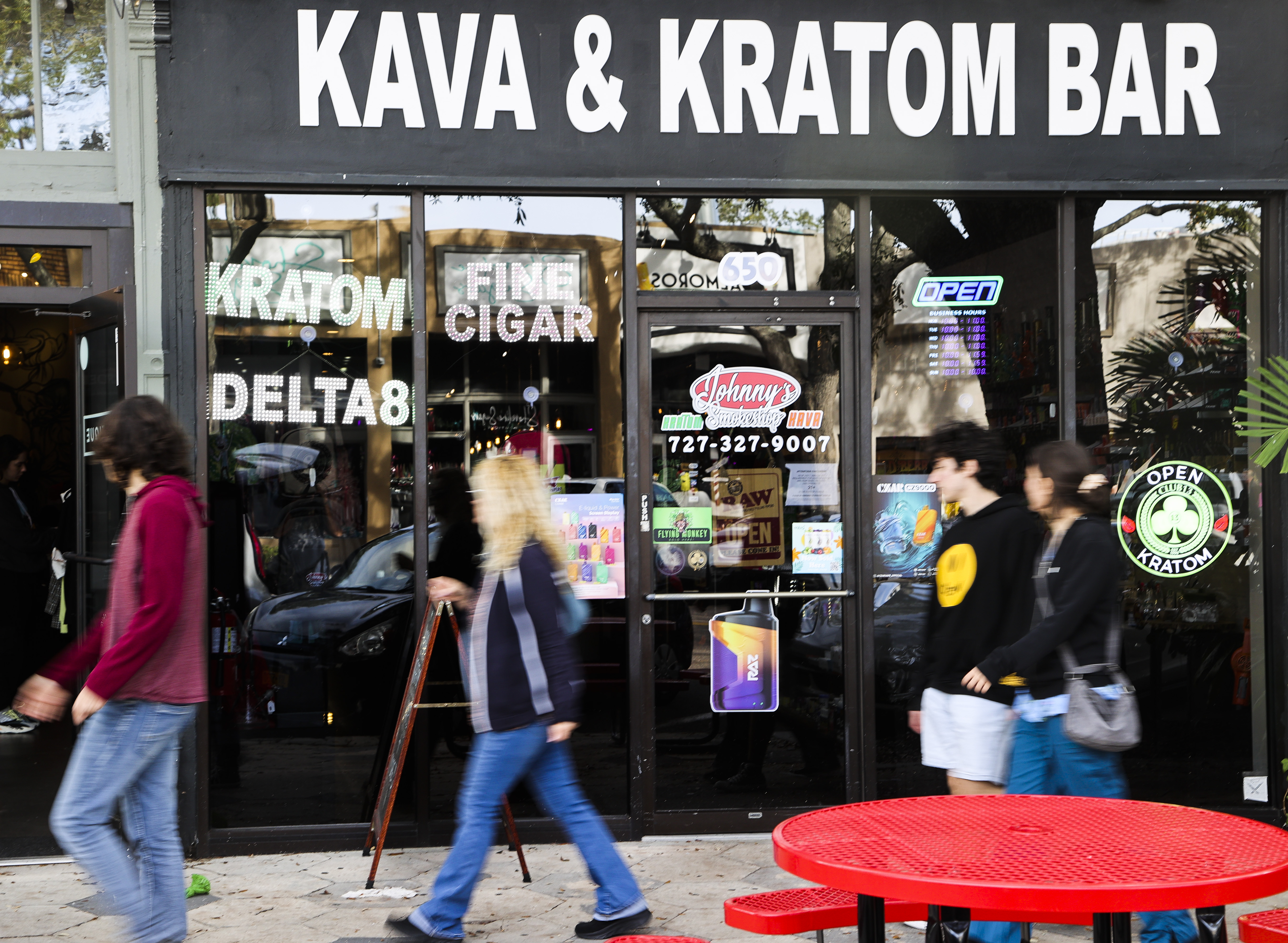 Before kratom products reach stores like this one on St.
              Petersburg’s Central Avenue, they have likely traveled thousands of
              miles, from the fields of Indonesia to manufacturing and packaging facilities in the U.S.