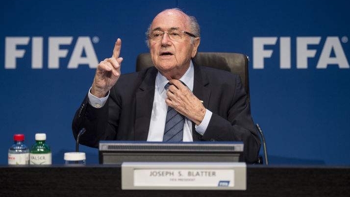 Sepp Blatter, now 84, has denied any wrongdoing during decades of financial scandals linked to FIFA, soccer's world governing body. He was banned from the presidency. [AP]