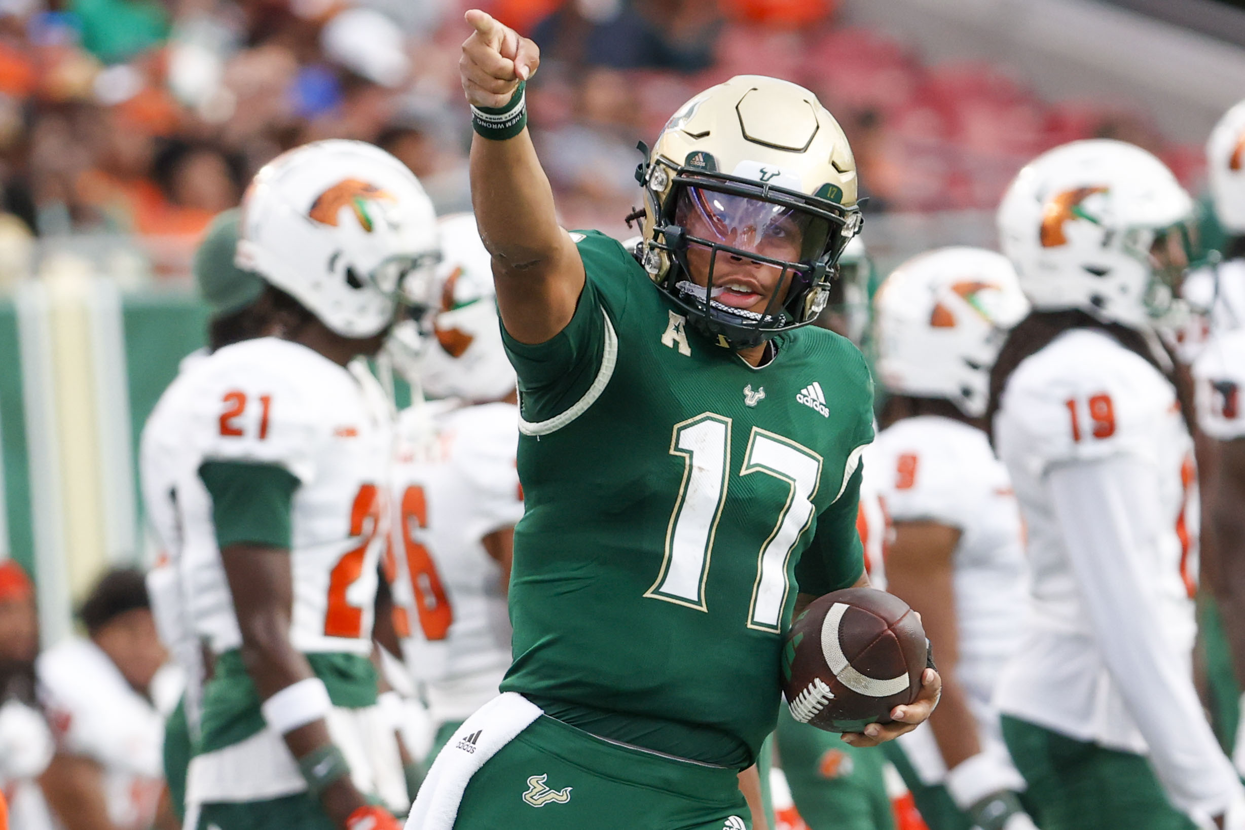 University of Miami players - Ghosts of the Orange Bowl