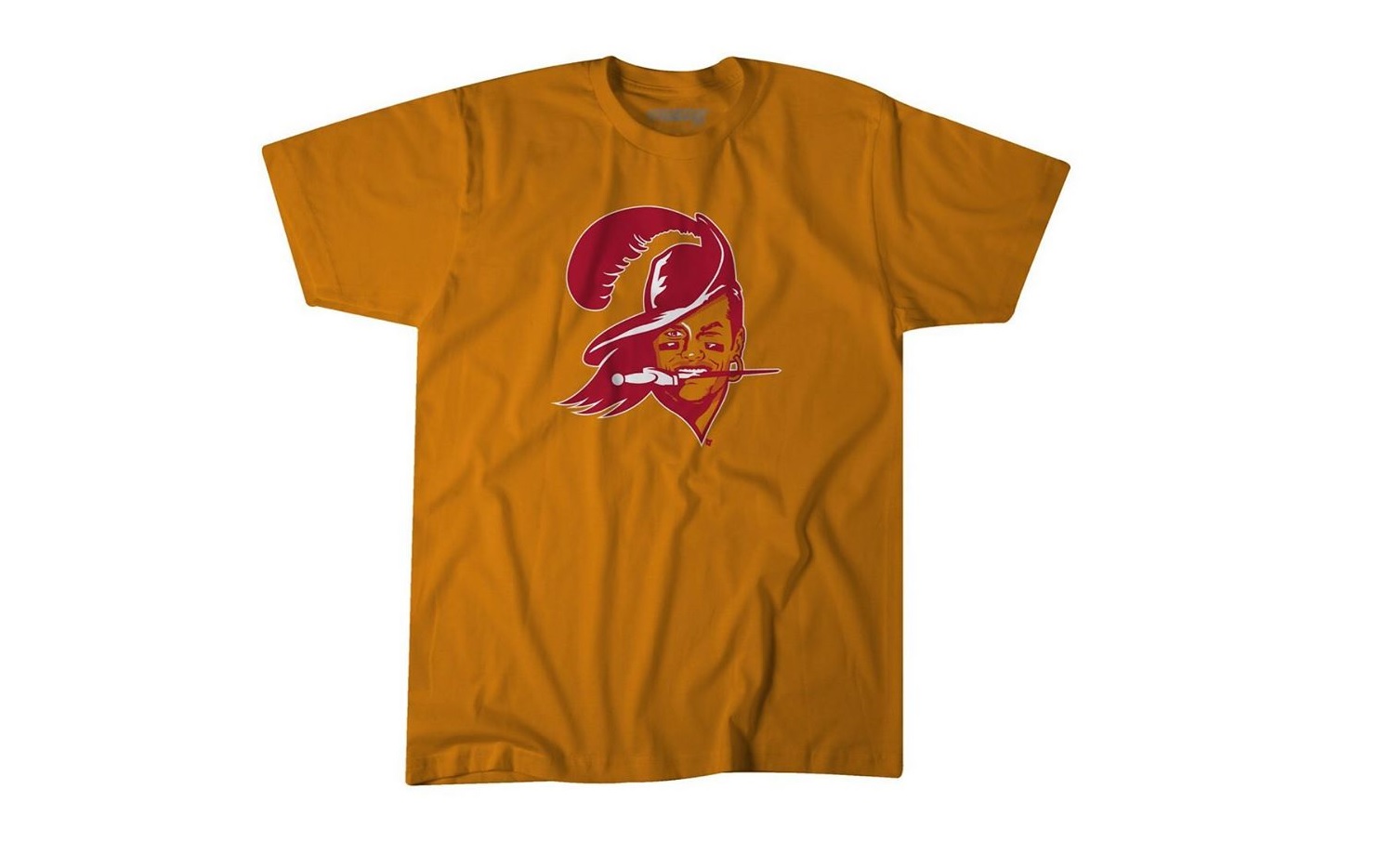 Tampa Bay Buccaneers on an abraded steel texture T-Shirt