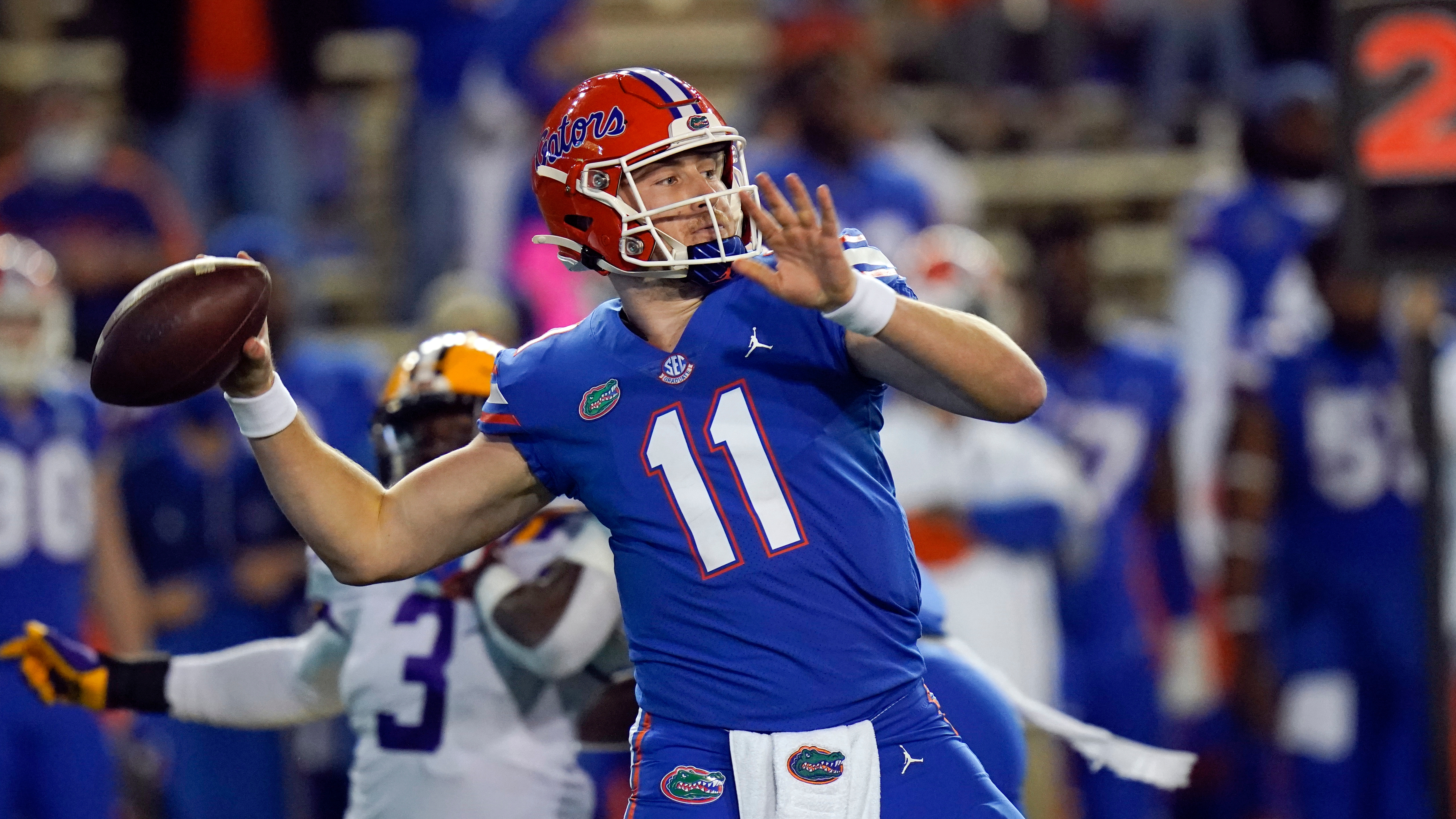 Kyle Trask ties Danny Wuerffel s Florida Gators record for most