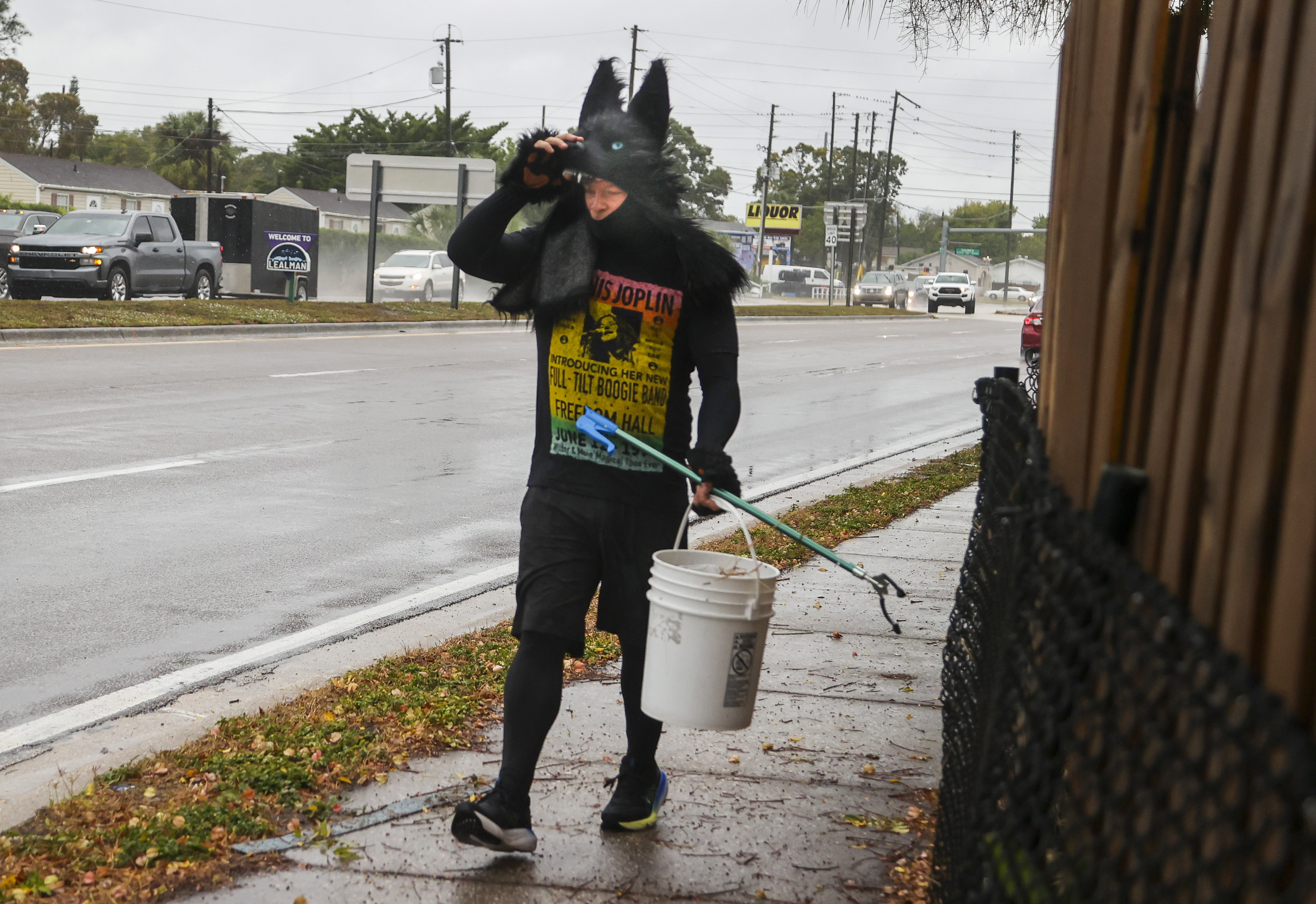 Trash Wolf prowls the streets of Tampa Bay. Who is he?