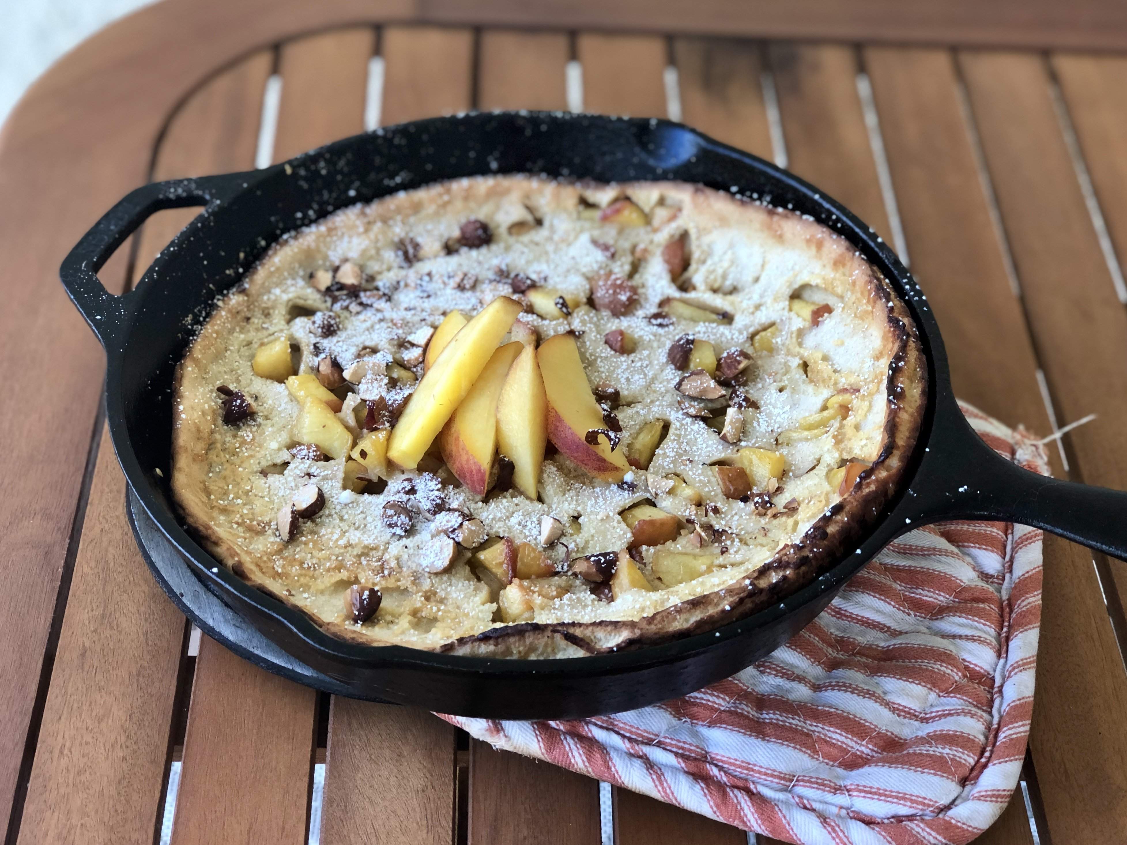 Dutch Baby Pancake -Easy Crispy Oven Pancake