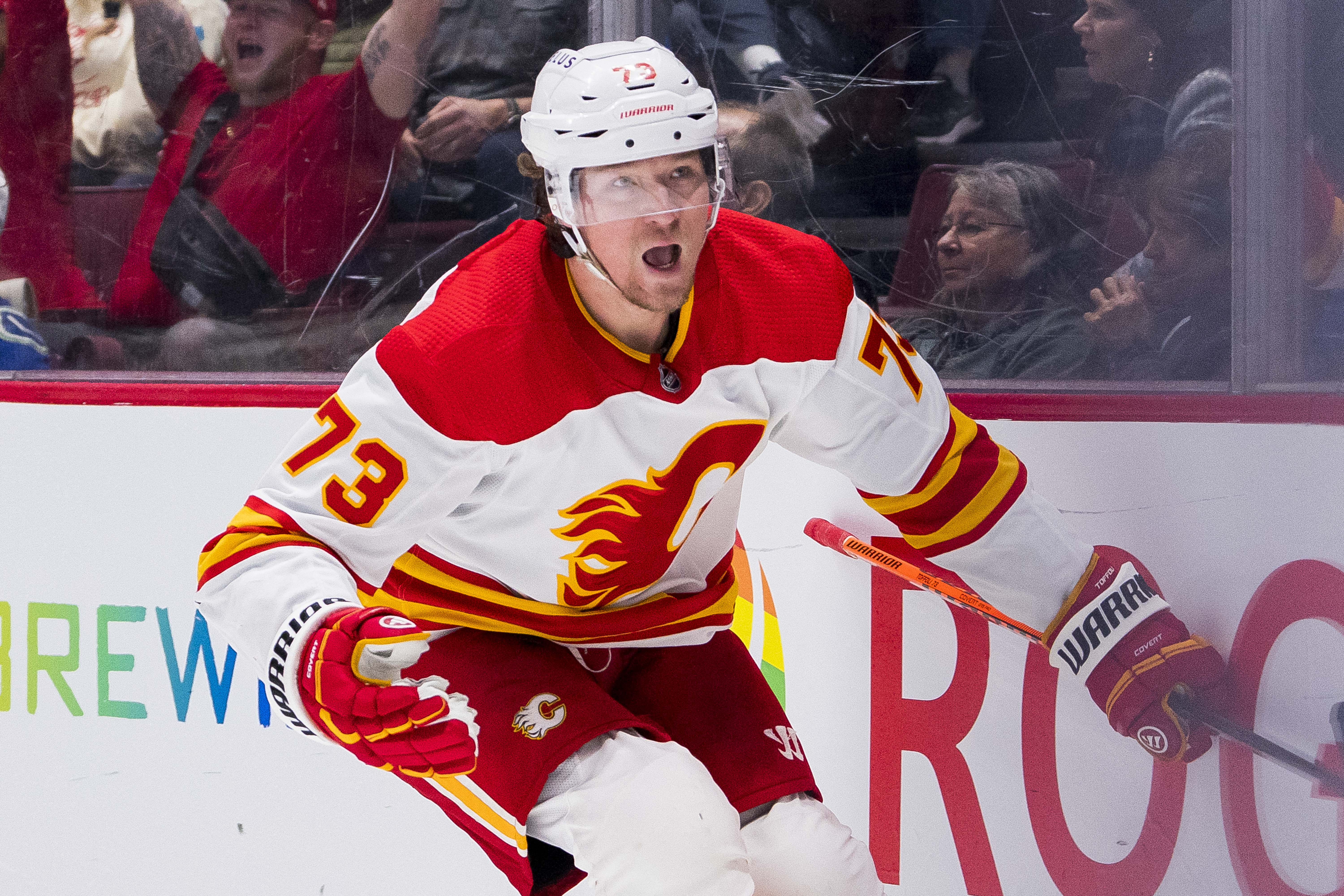 Vancouver Canucks winger Andrei Kuzmenko skips warmup over Pride jersey