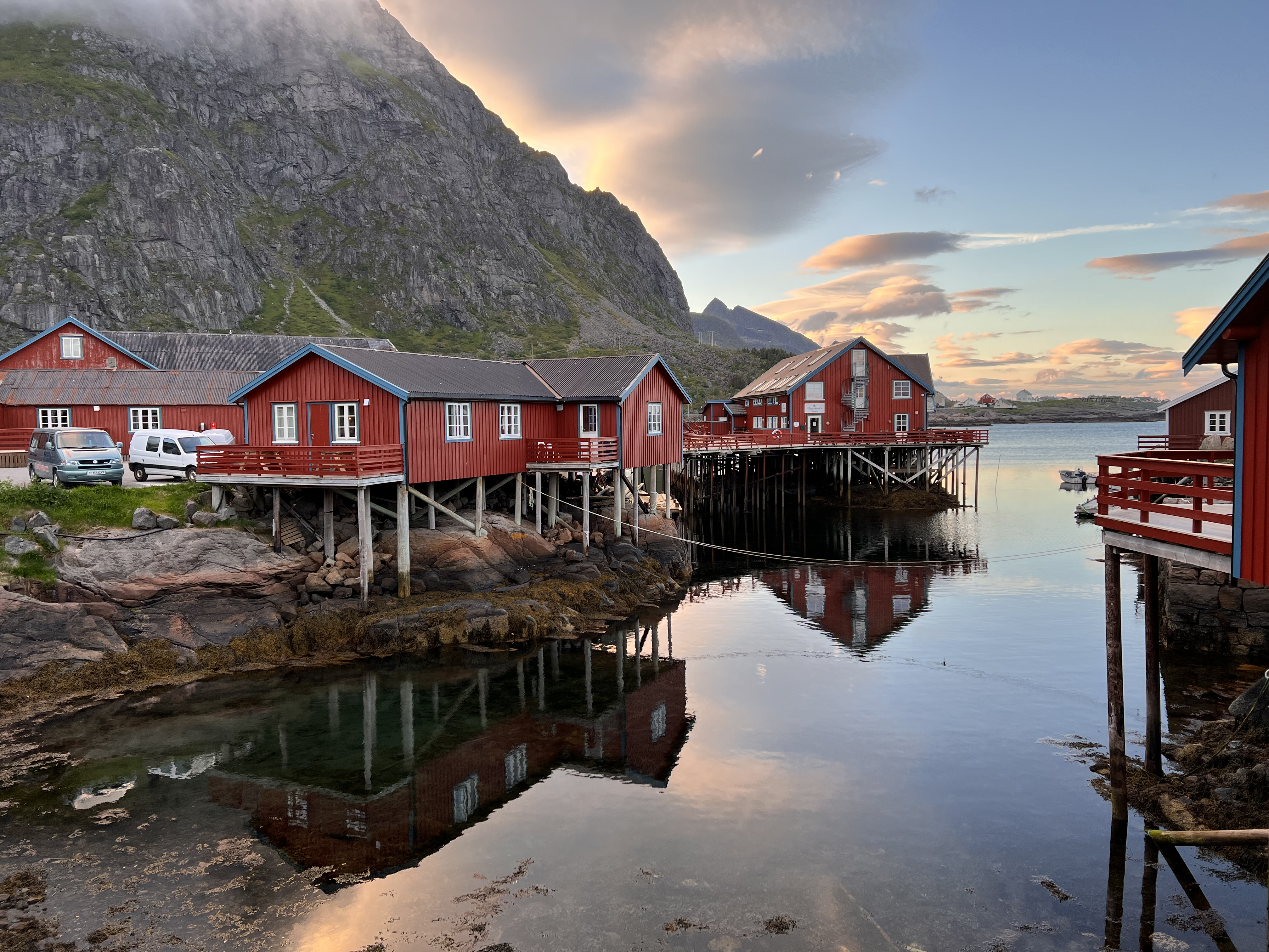 Lonely Planet - Matilde in the wild in Lofoten, Norway.