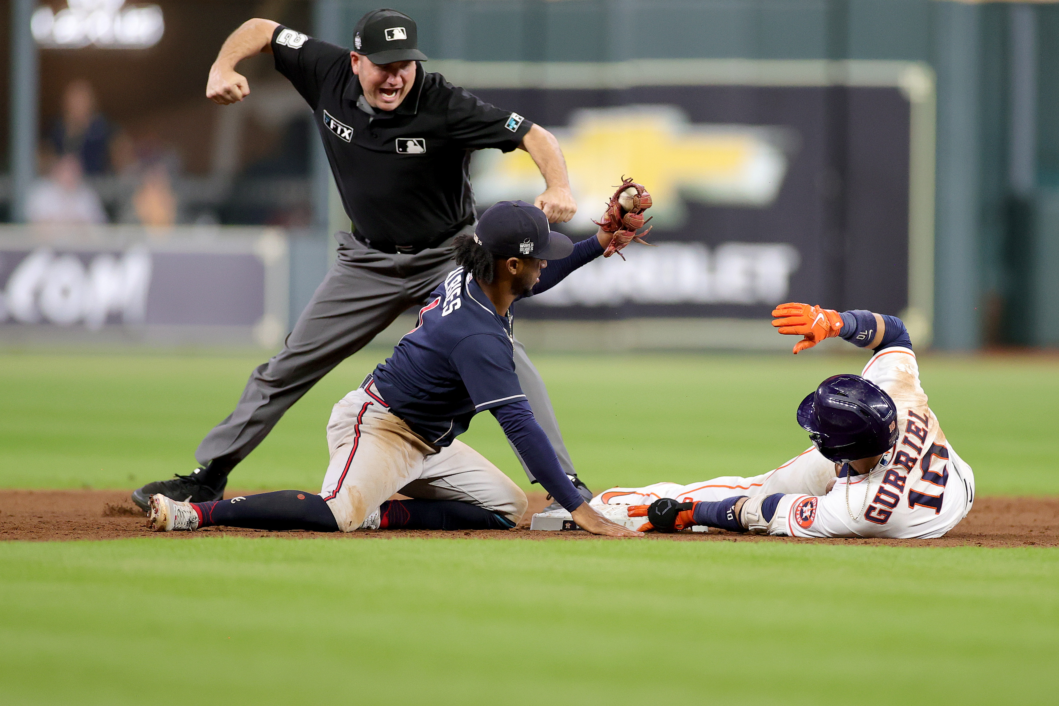 Jorge Soler, Braves overcome Morton injury, top Astros in Game 1