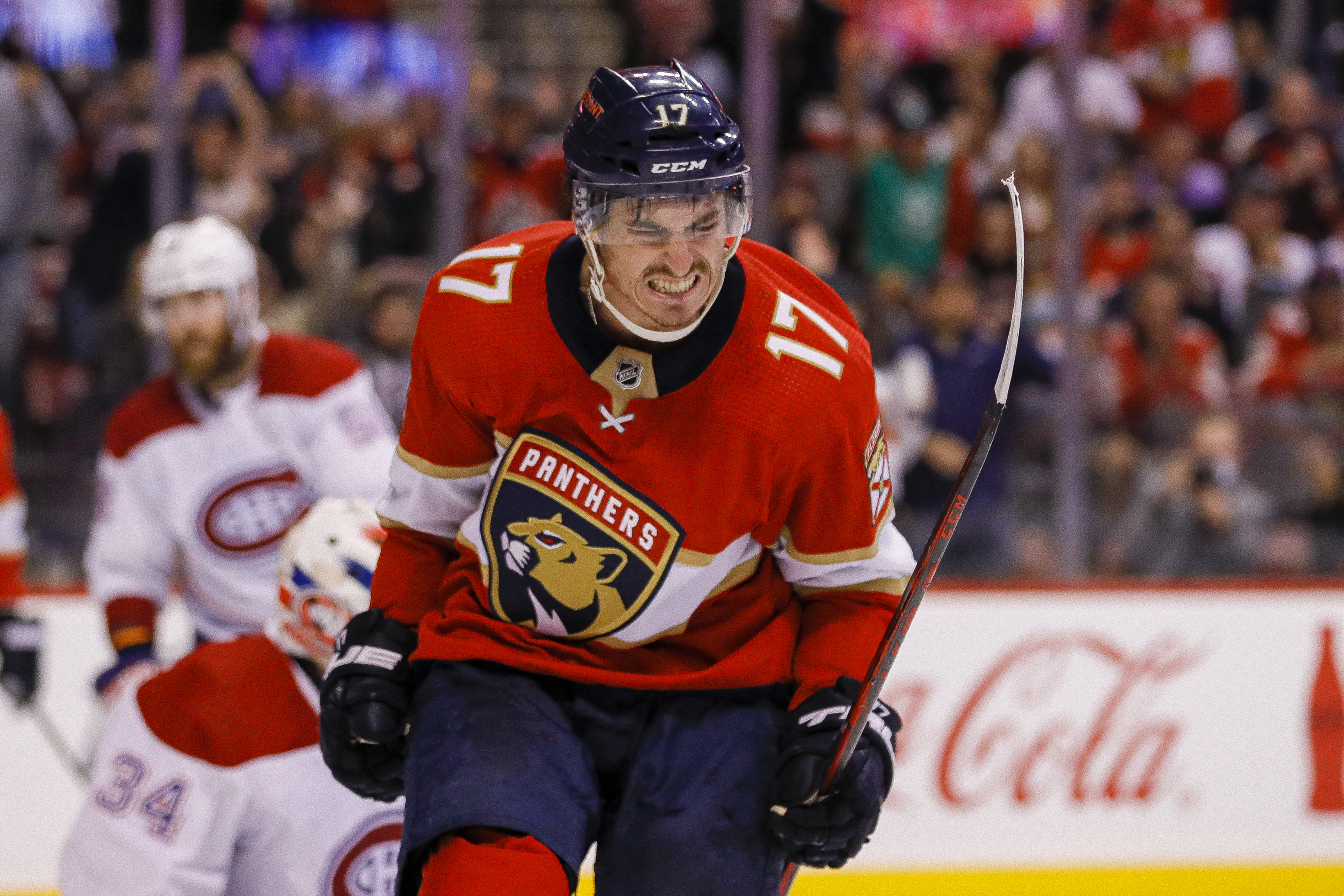 Jonathan Huberdeau, Ryan Lomberg lead Panthers over Canadiens