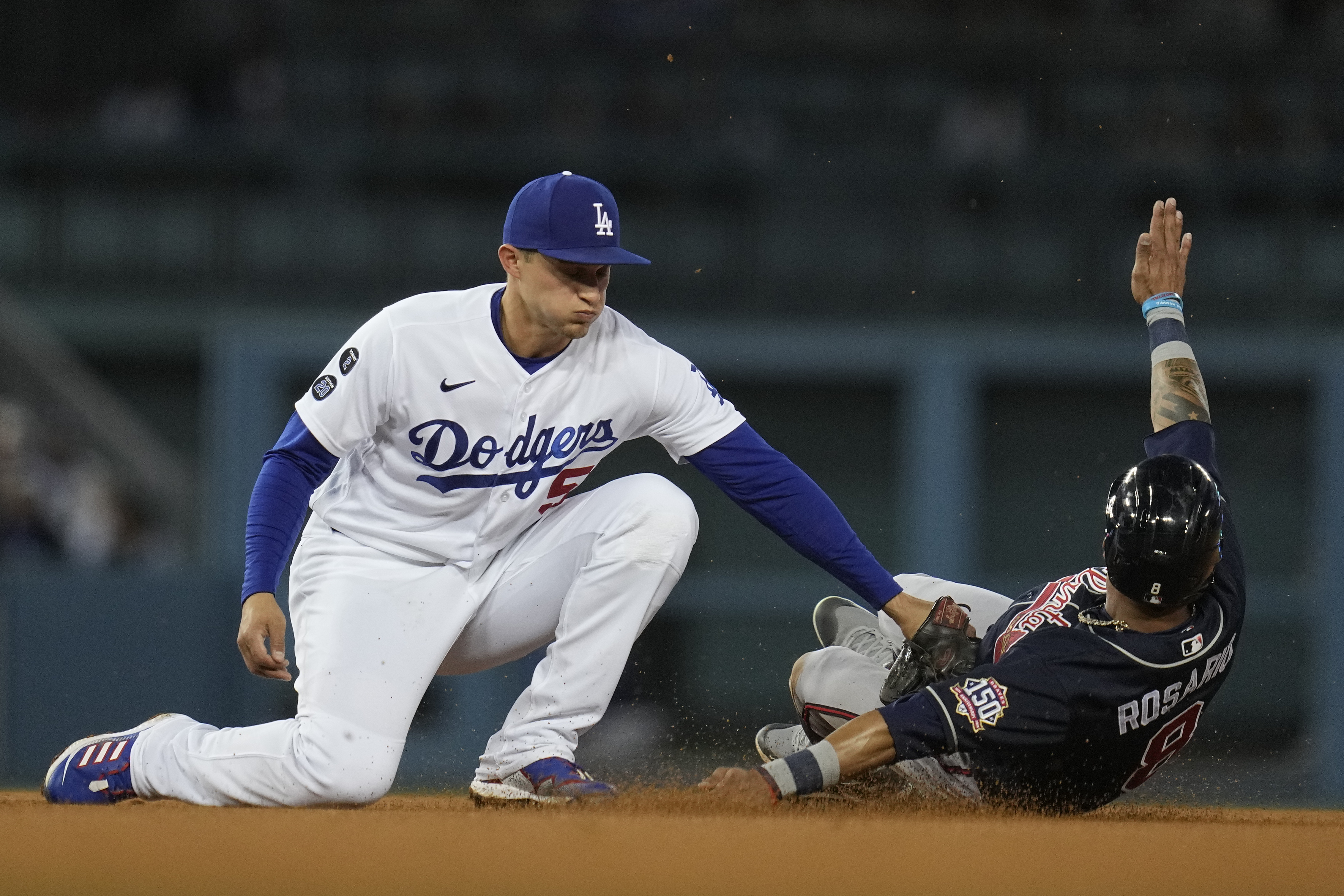 Dodgers' Corey Seager makes it a double with 2020 World Series MVP