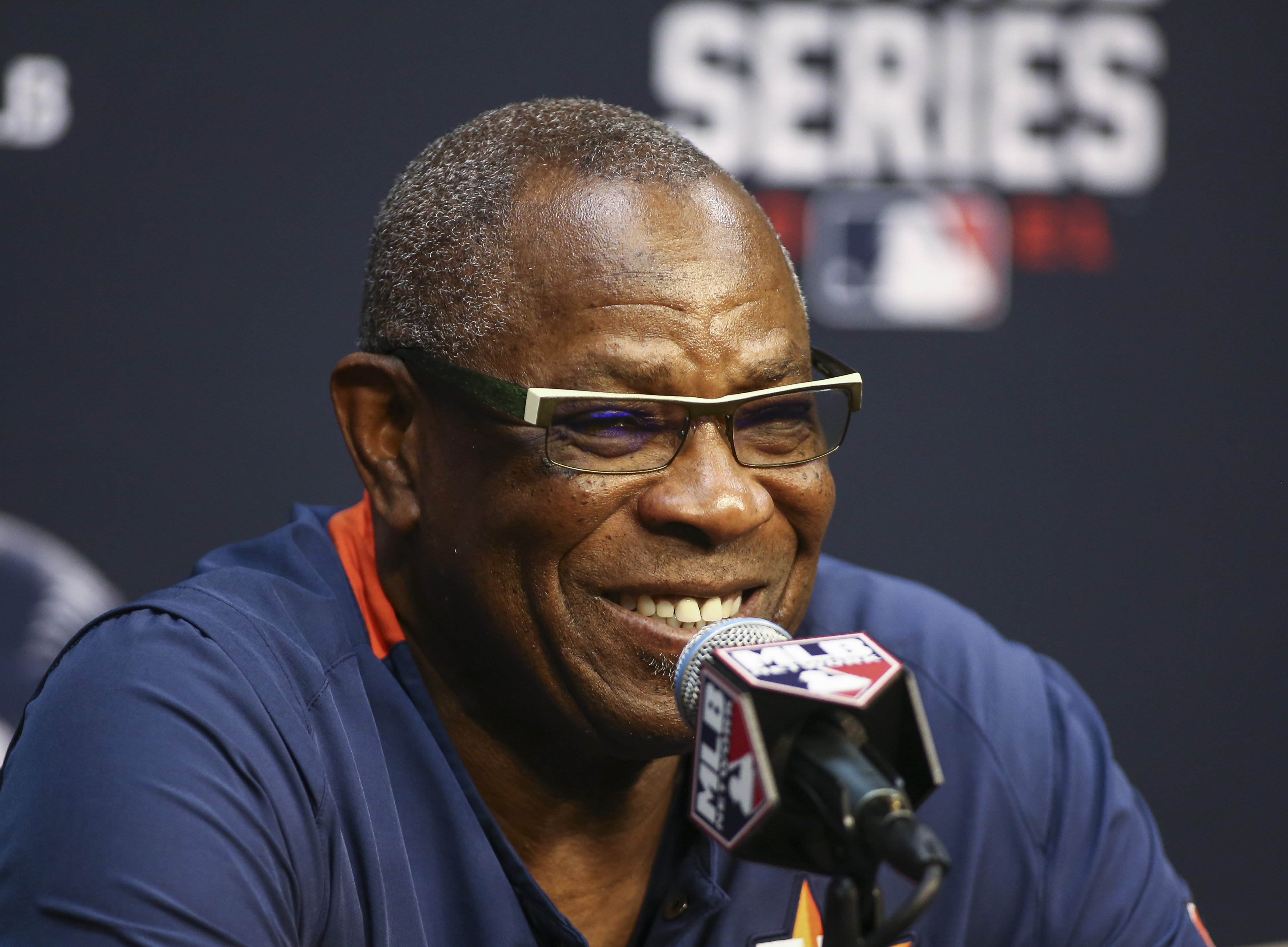 Motivated by late father's words, Astros manager Dusty Baker
