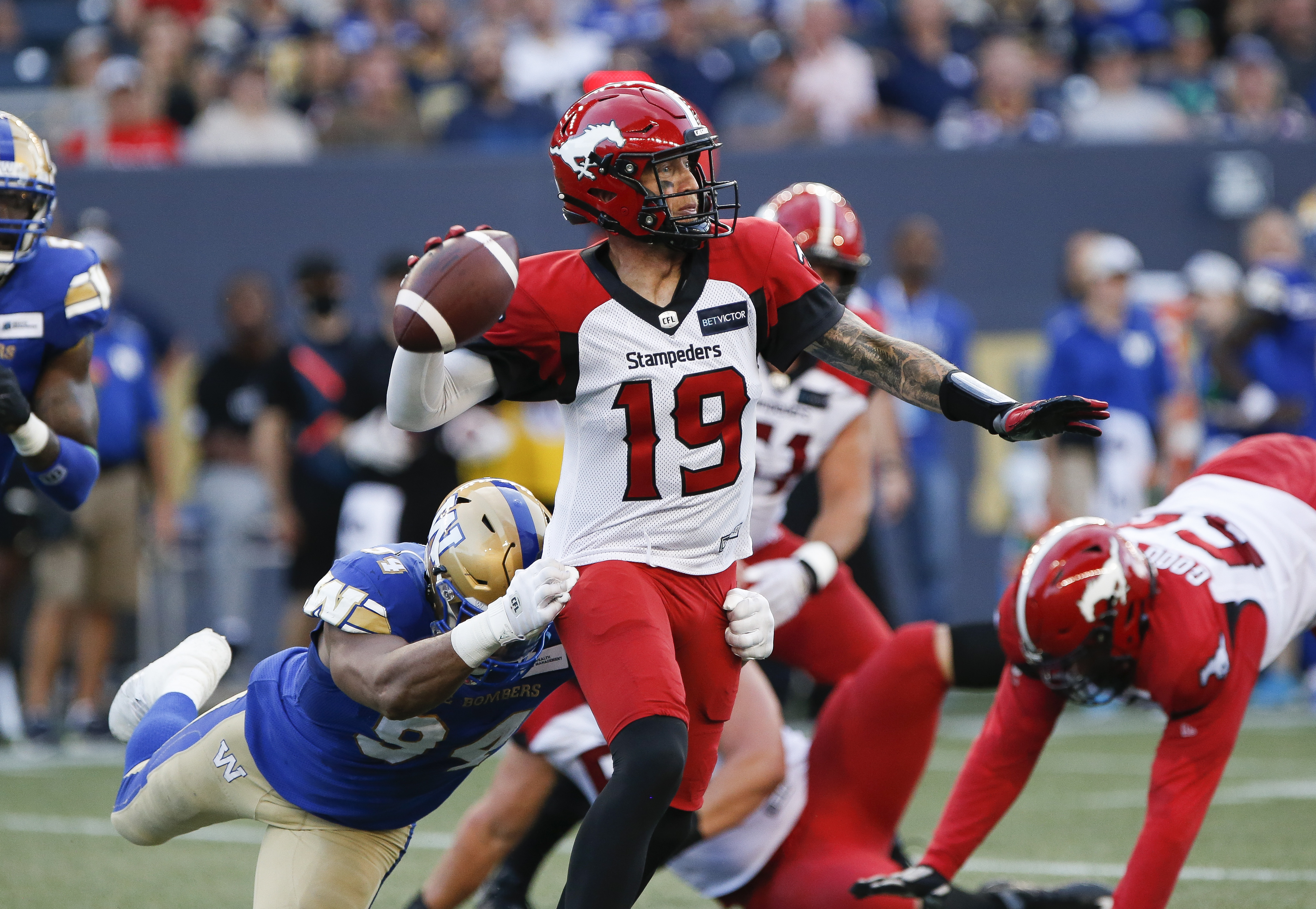 Reggie Begelton's big day spoiled by Calgary Stampeders' CFL loss