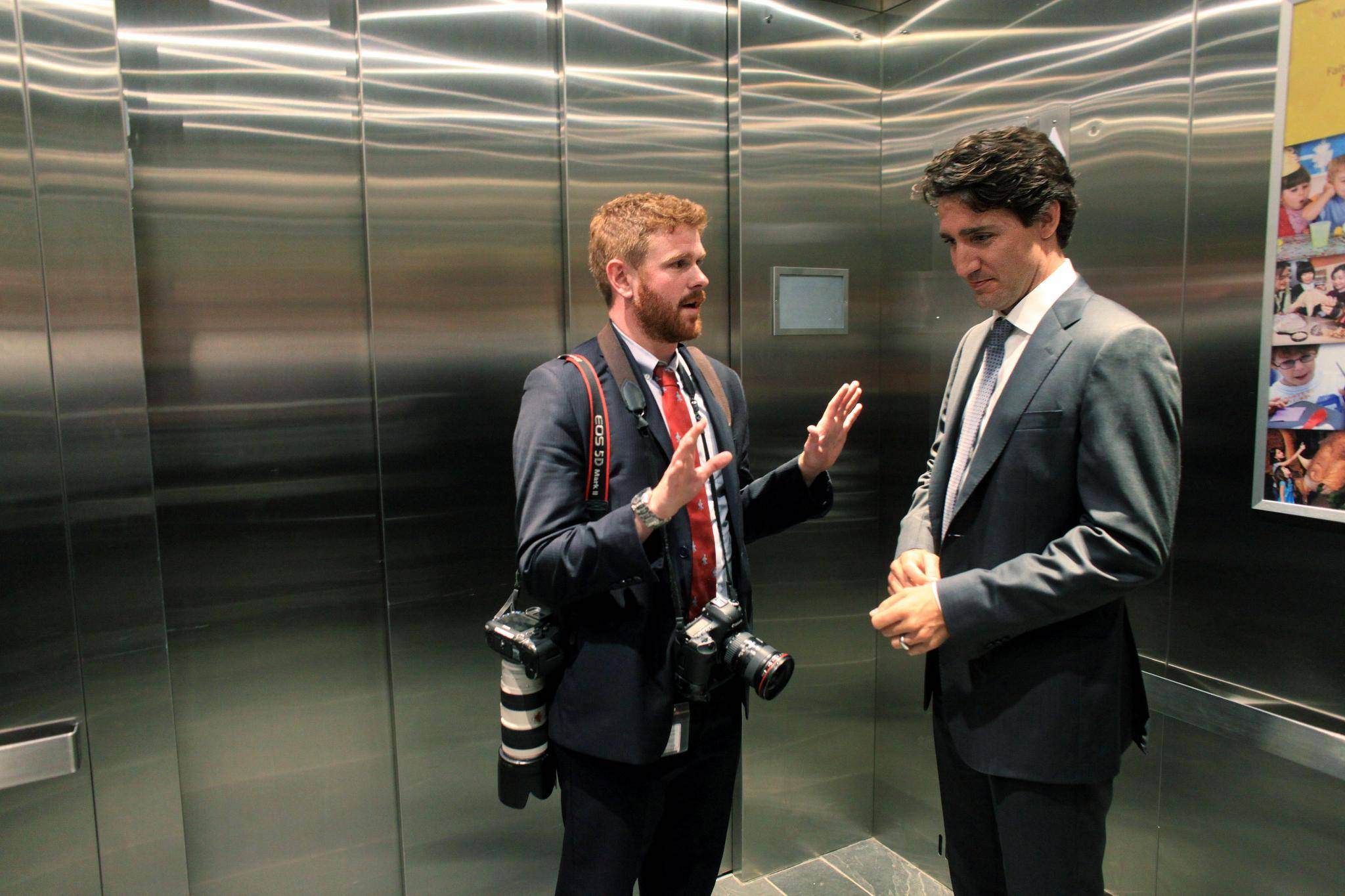 Mickey Djuric on X: Prime Minister Justin Trudeau wearing the