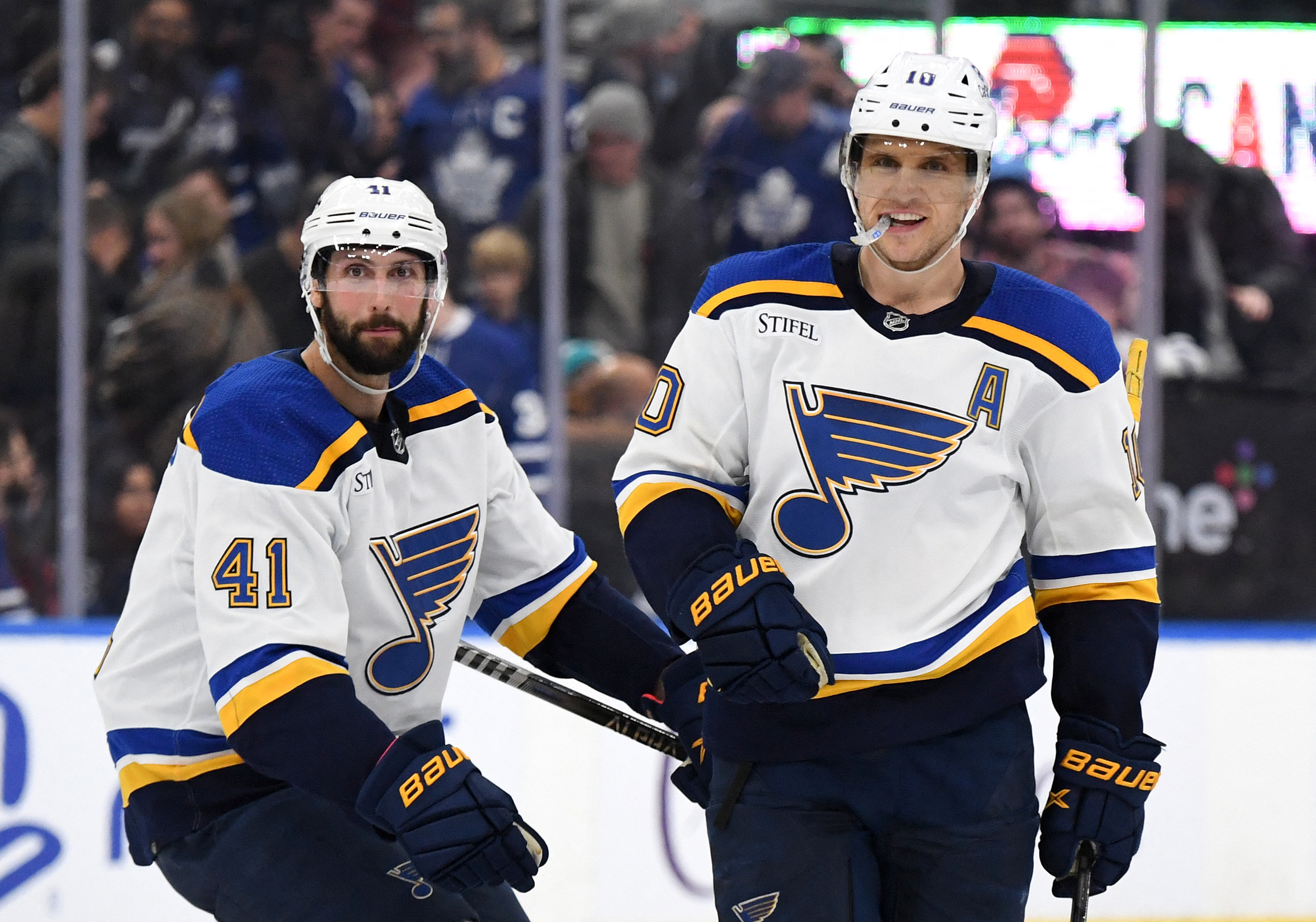 Schenn's shootout winner lifts Blues to 6-5 victory over Maple