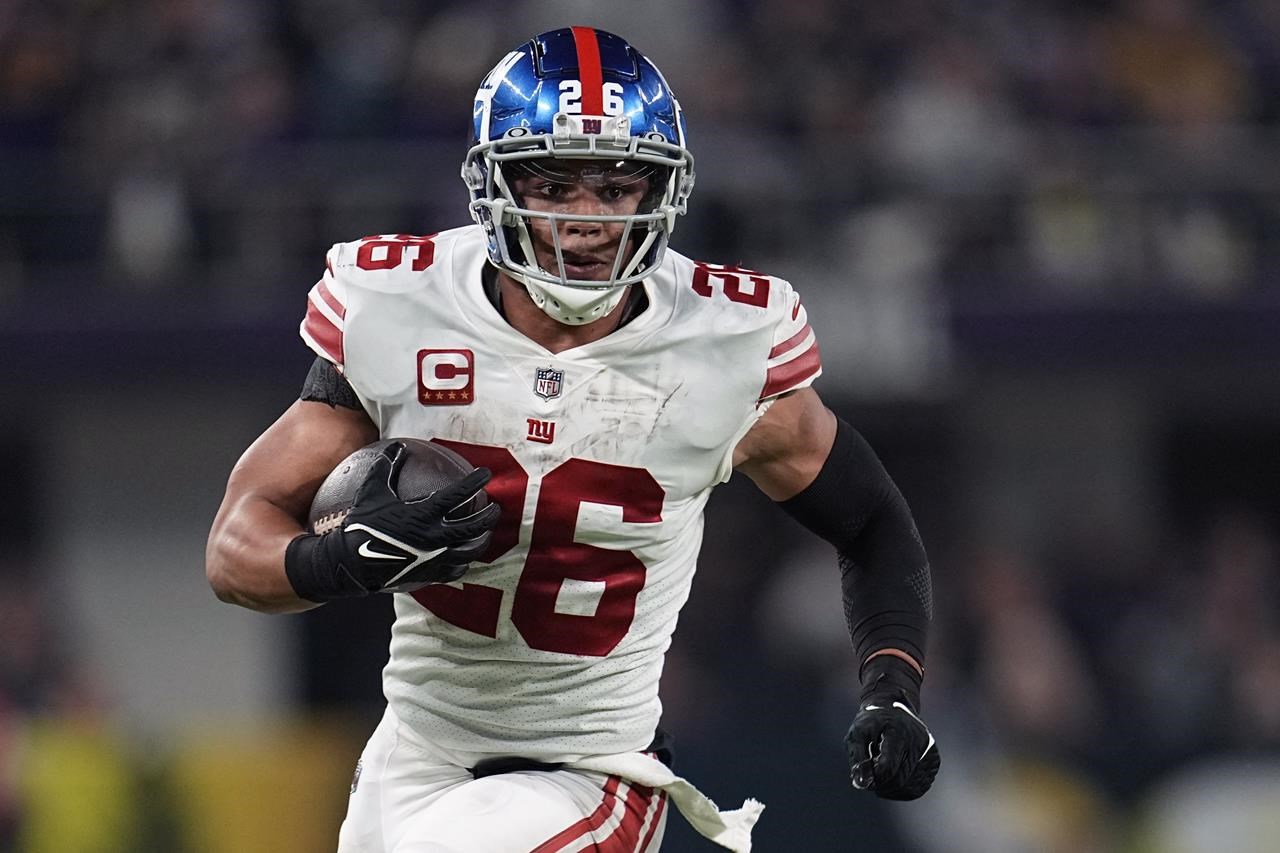 Giants running back Saquon Barkley enters the season once again