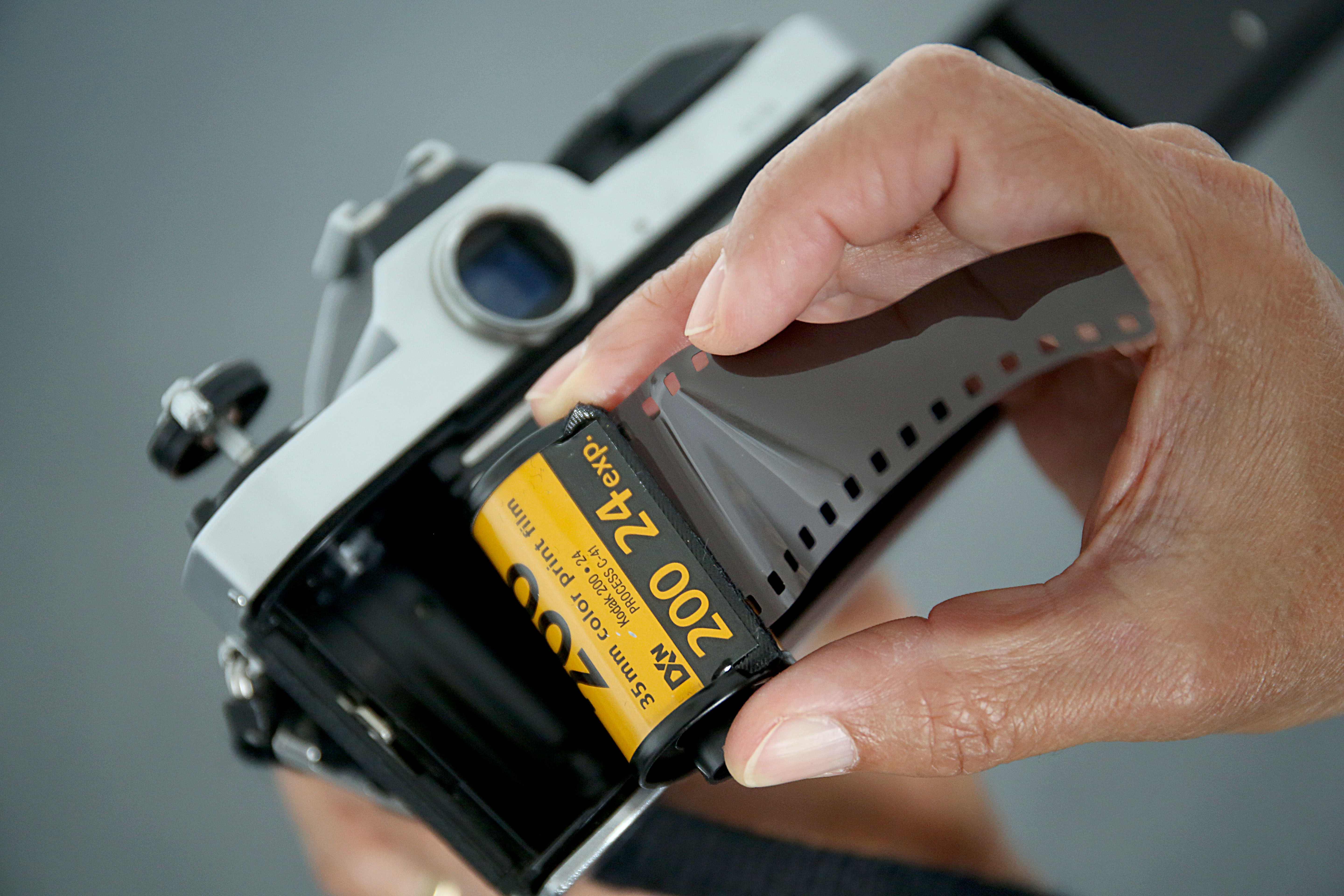 Remember taking photos with a film camera? It's making a comeback