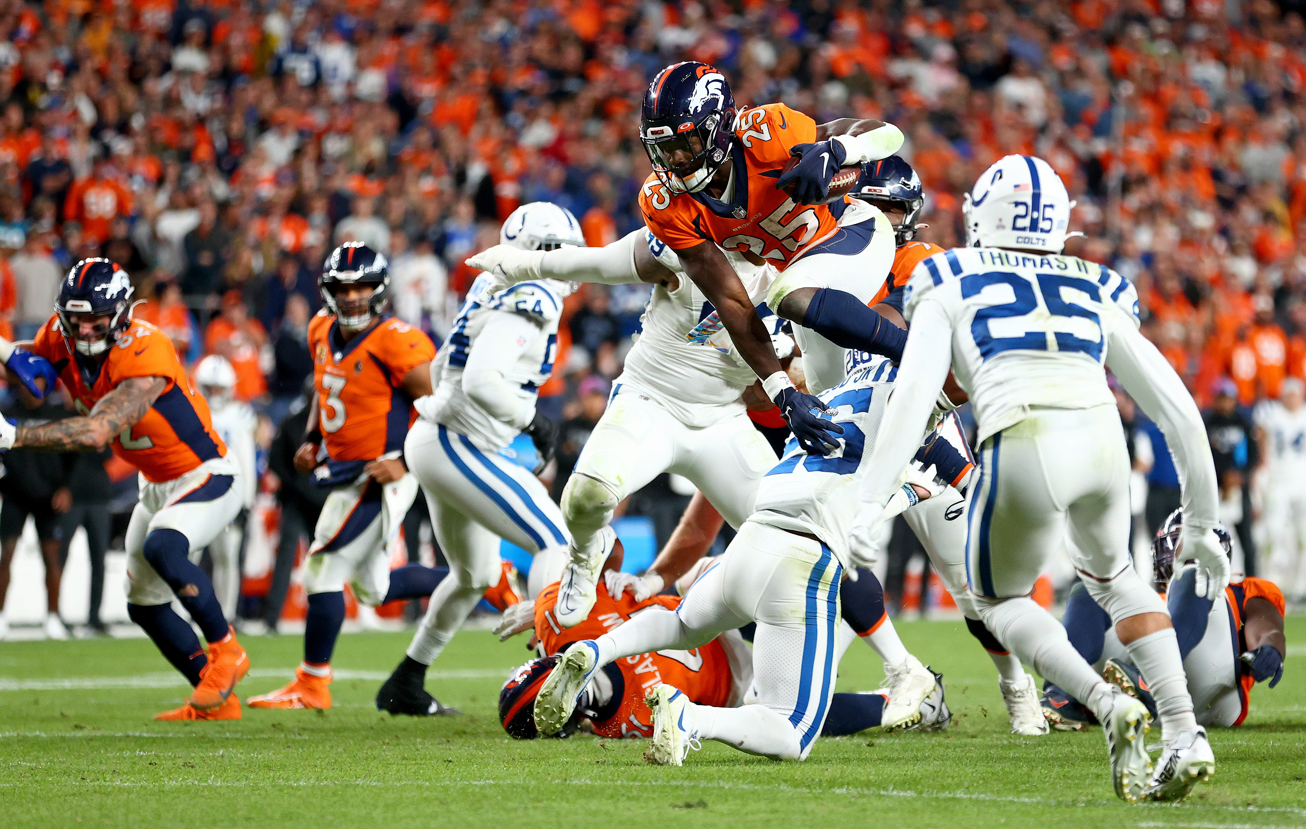 Colts def. Broncos 12-9 in OT; Nyheim Hines concussion updates