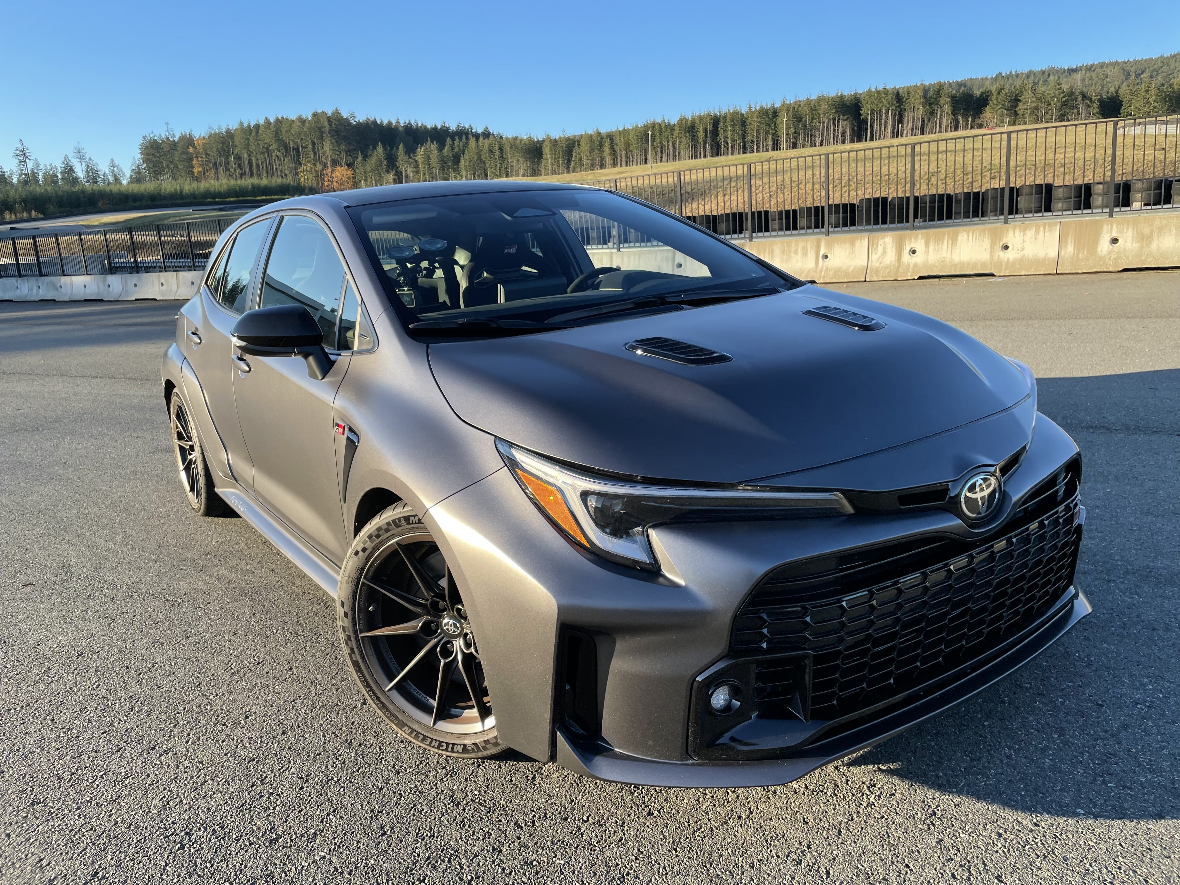 The Toyota GR Corolla is a high-performance hatchback