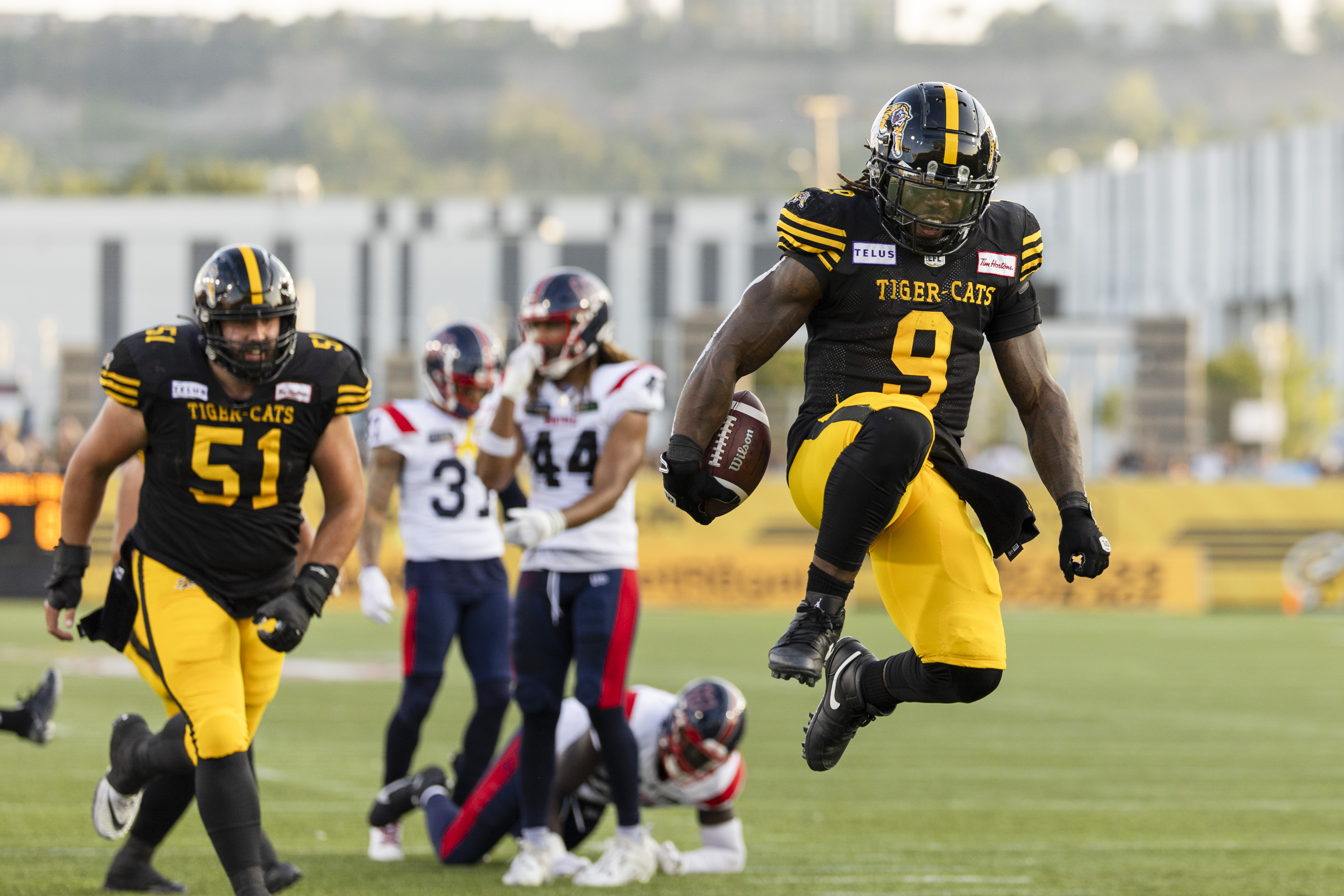 Ticats linebacker Thurman looking forward to facing Stampeders