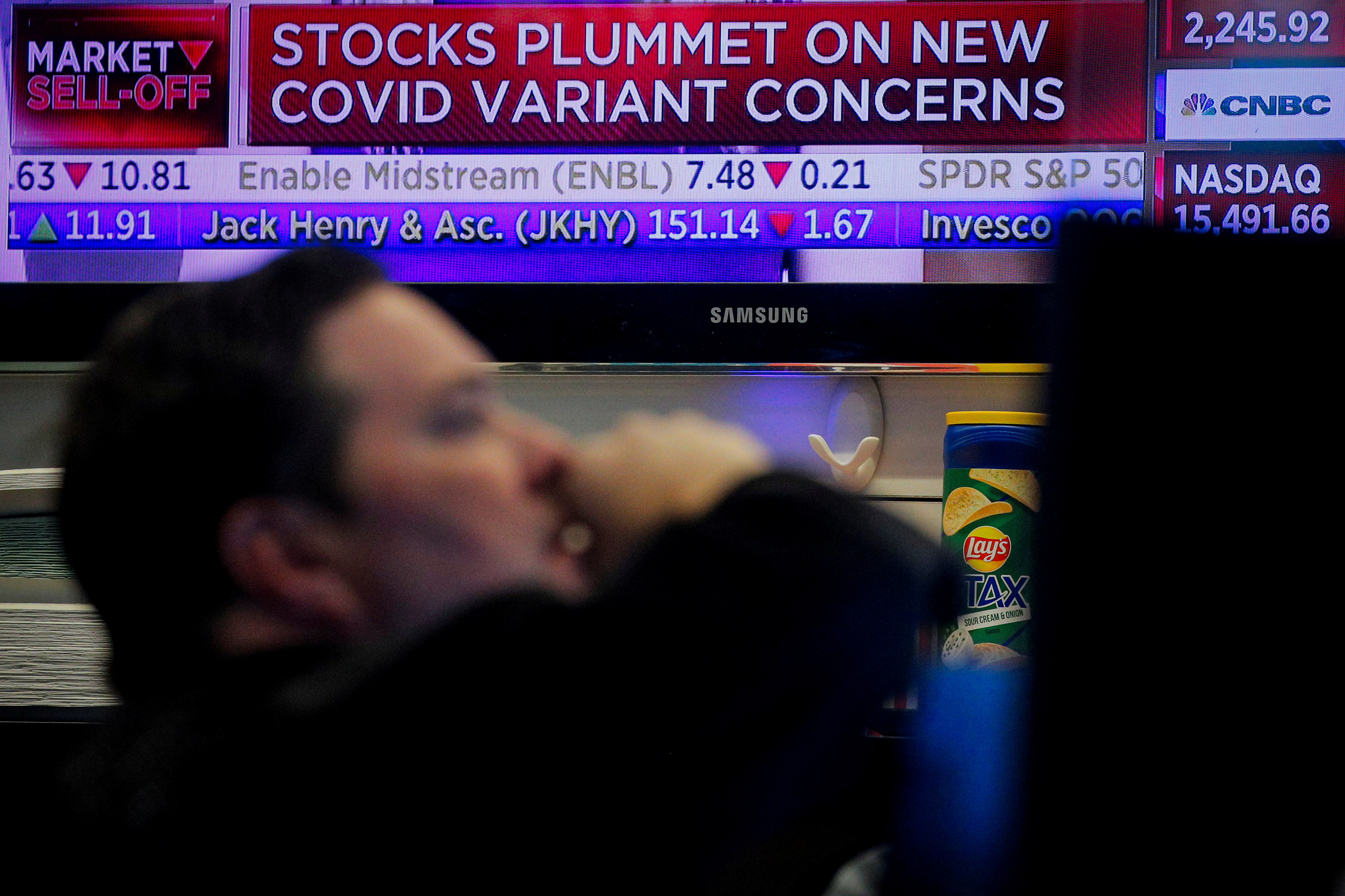 Dow drops 900 points, TSX almost 500 on fears of new COVID-19 variant out  of southern Africa -