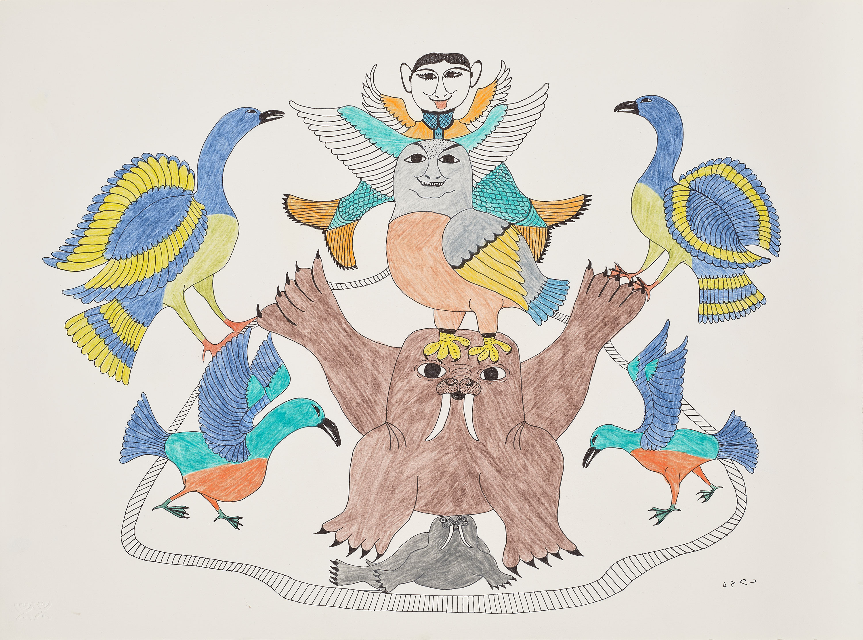 Digitizing 89,000 unseen Inuit artworks, one turntable spin at a time 