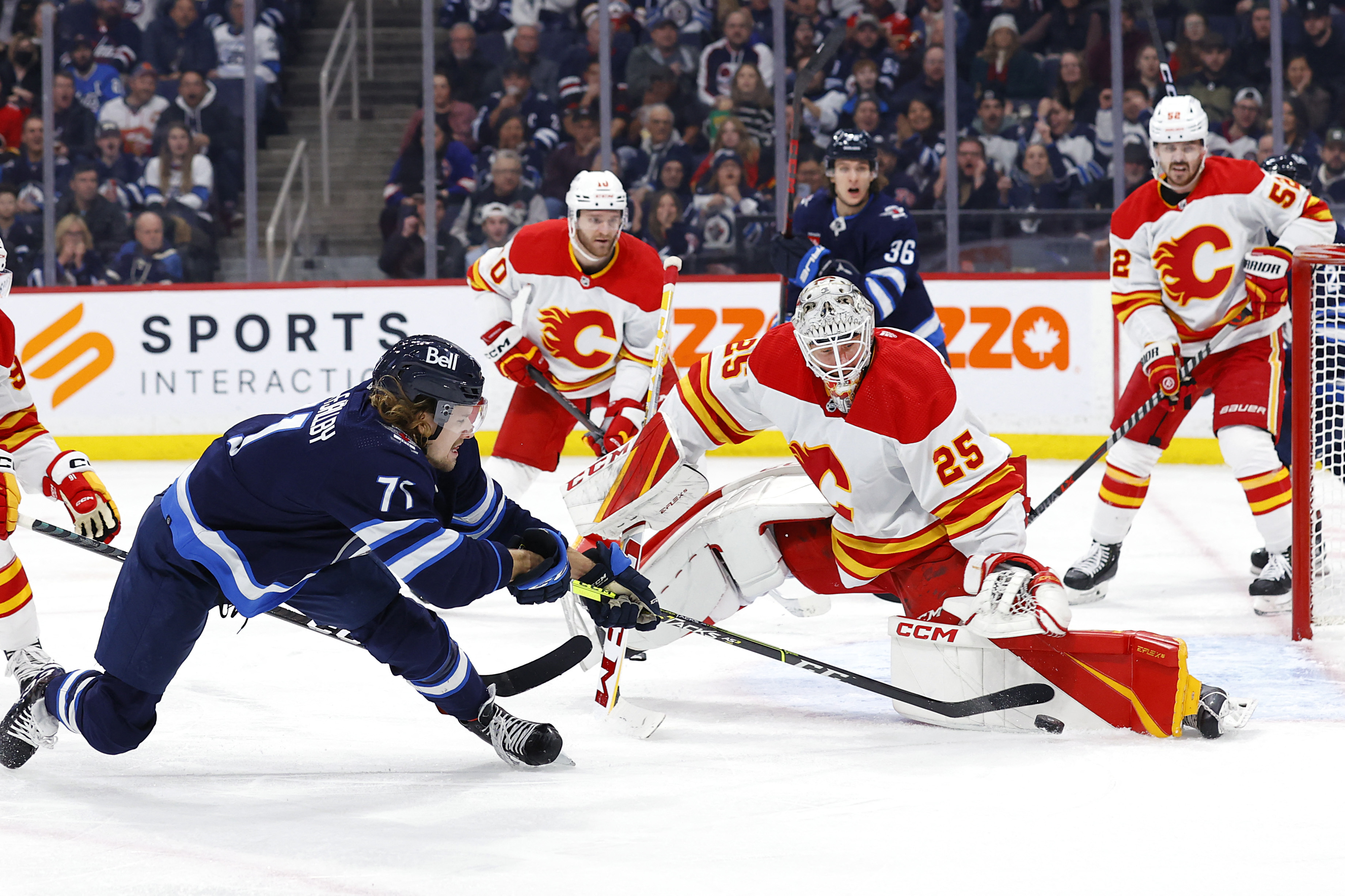 Gagner scores winner in final frame to lift Jets past Flames for 3rd  straight win