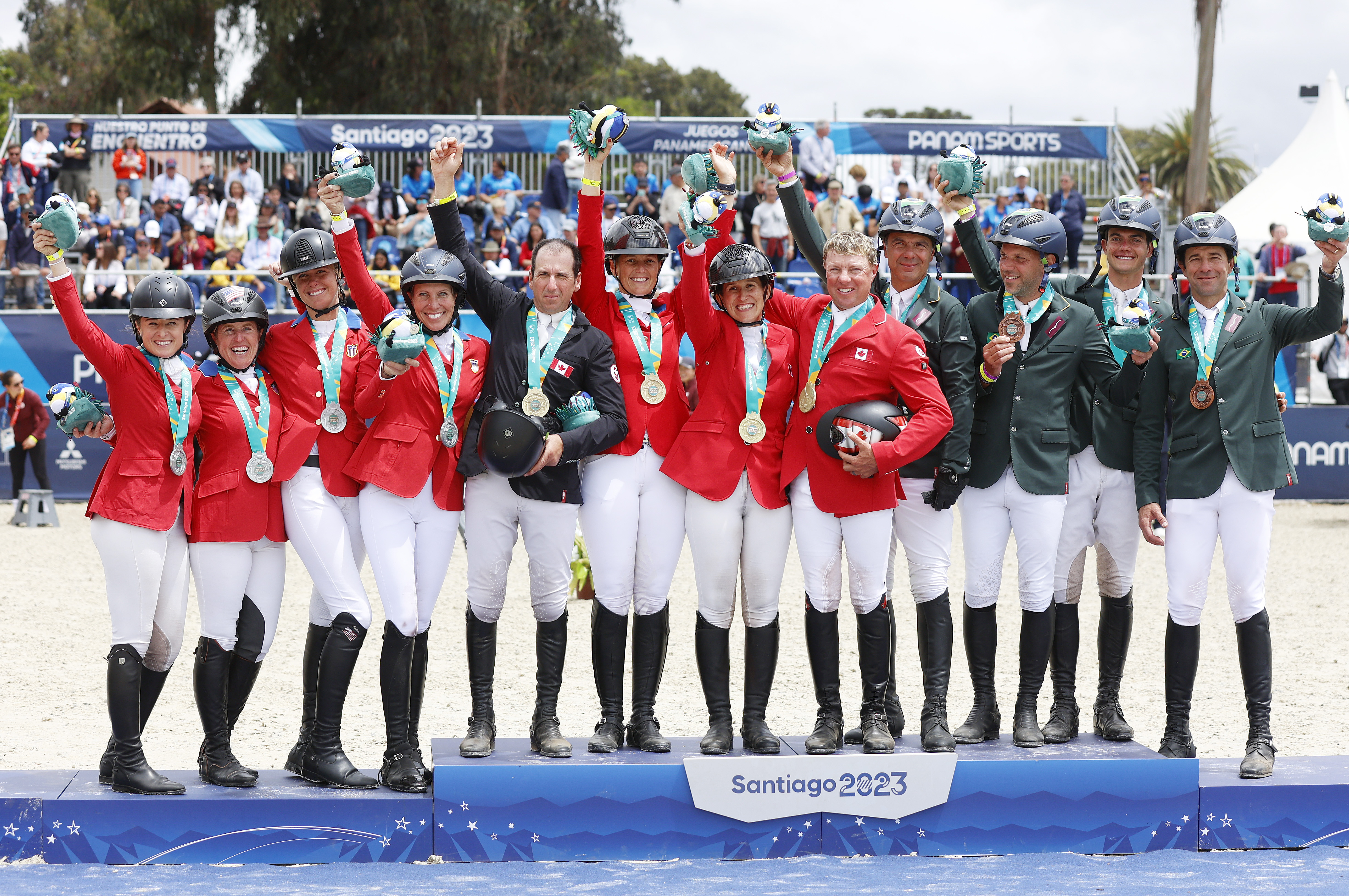 Panam Sports SANTIAGO 2023 PRESENTS THE OFFICIAL MEDALS OF THE