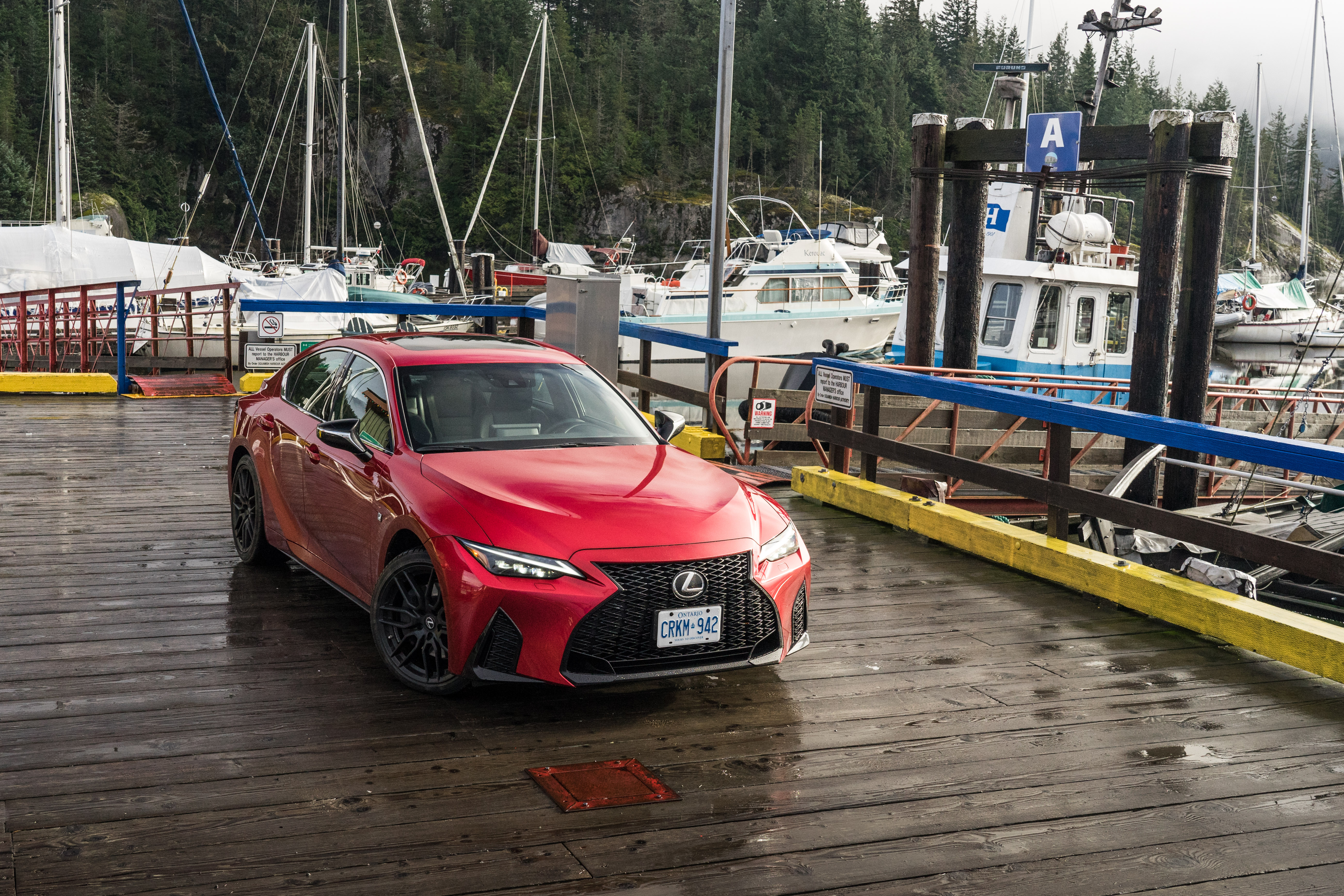 Review: The 2021 Lexus IS350 is a finely tuned, sharp looking sport sedan  in search of an edge - The Globe and Mail