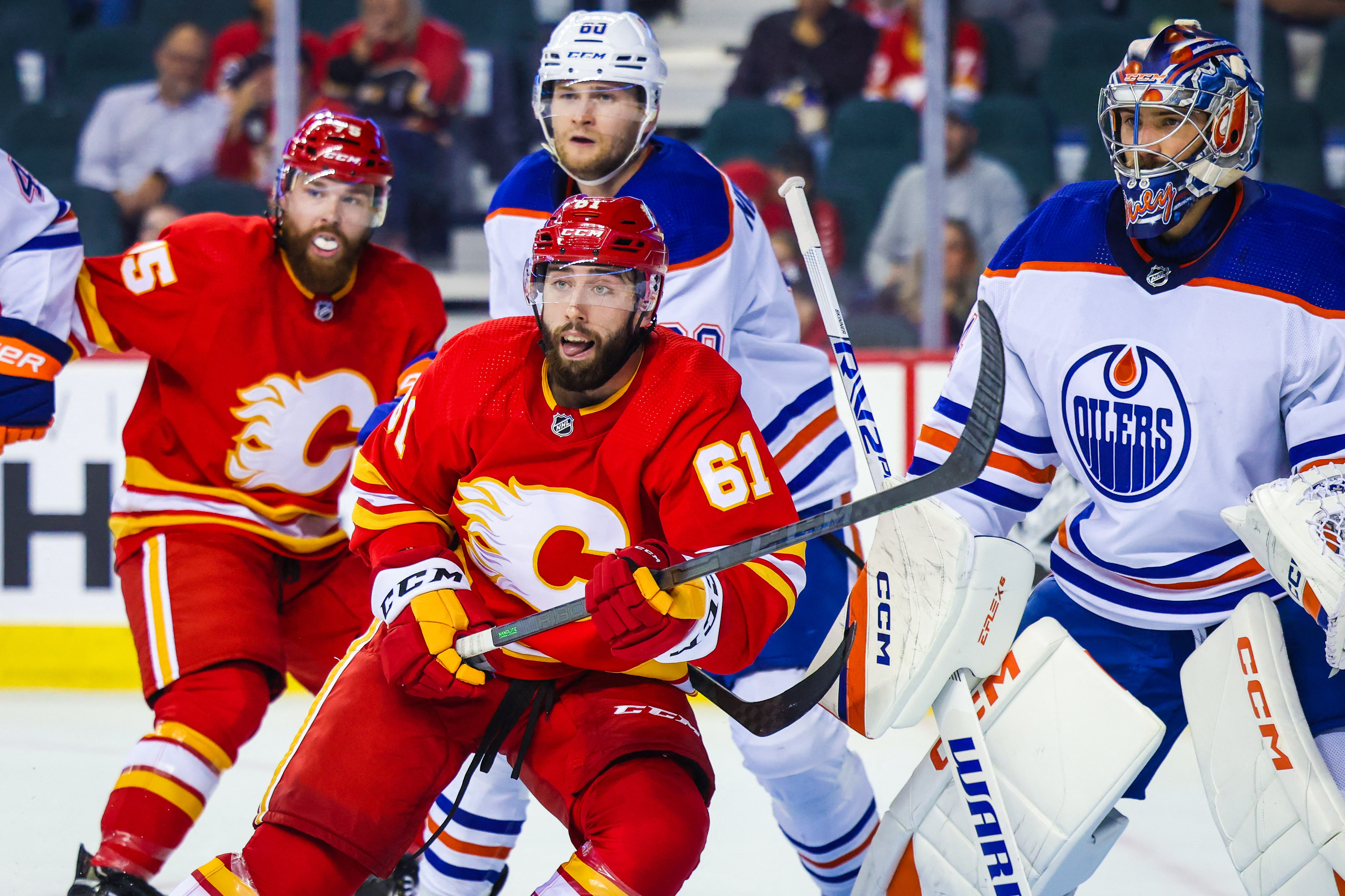 Edmonton Oilers blanked 4-0 by Calgary Flames in pre-season game