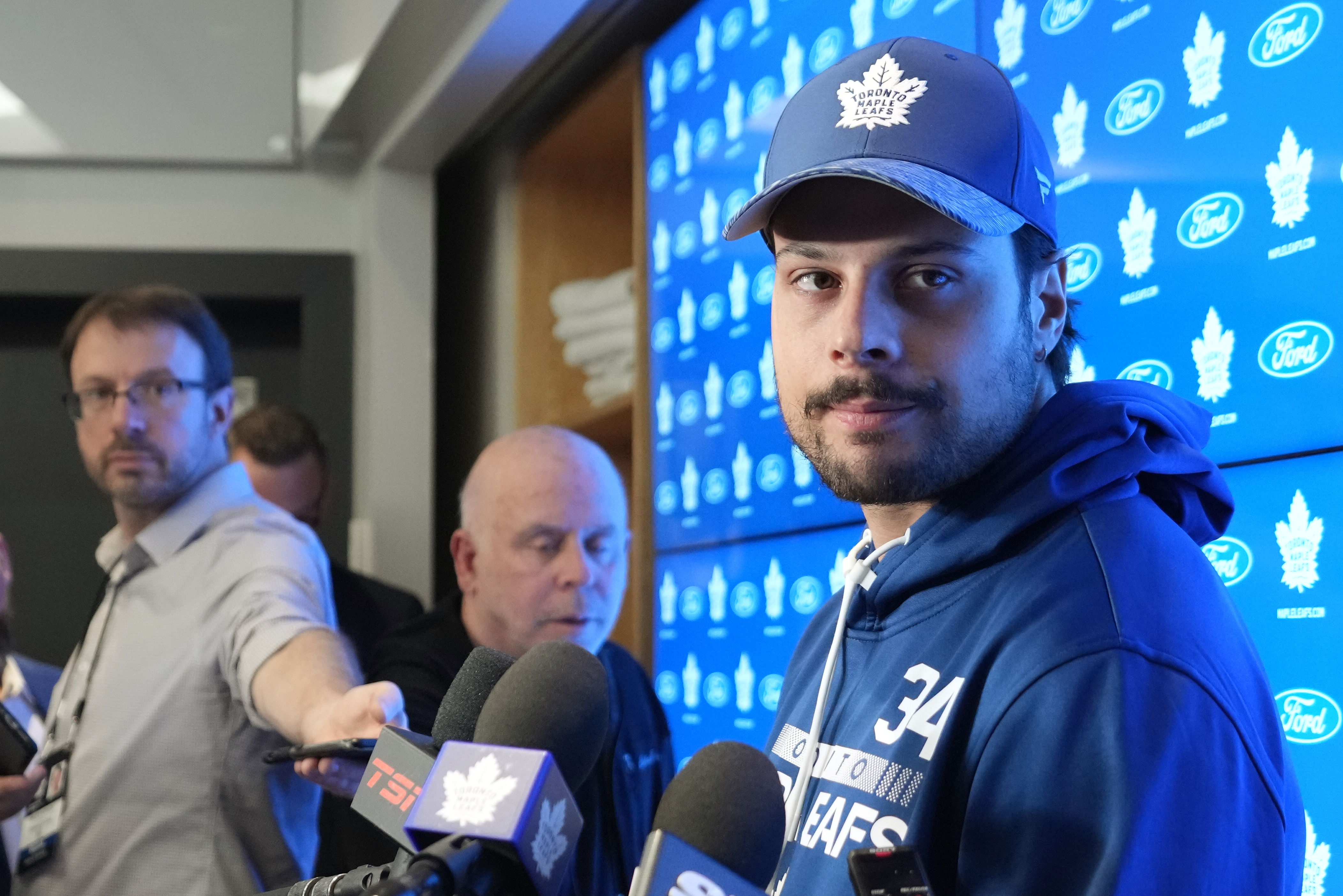 Auston Matthews on whether he sees himself as a Leaf long term: My  intention is to be here [Contract] will work itself out in due time