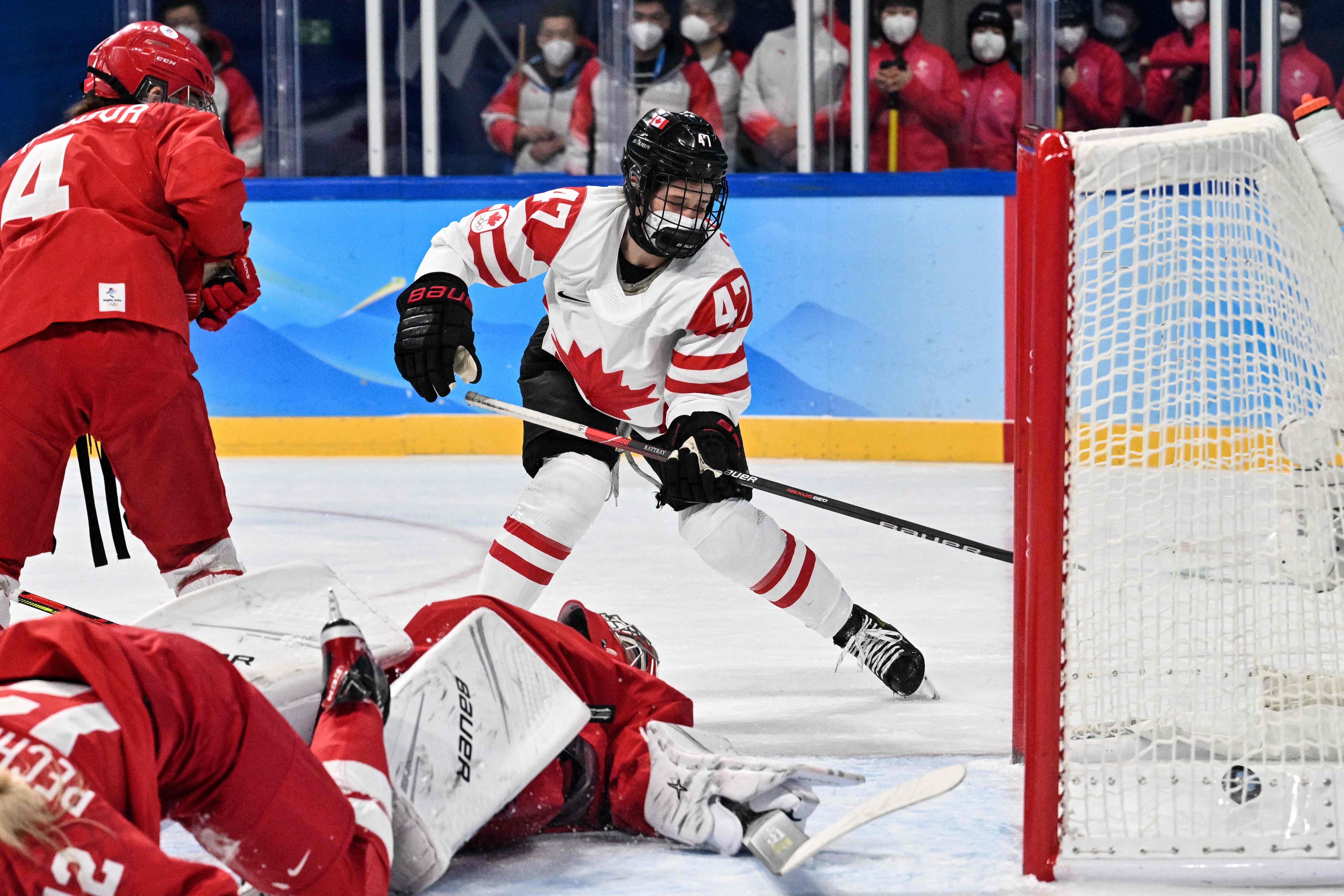 Ice hockey-Canada beat Russians after refusing to take the ice over COVID  results