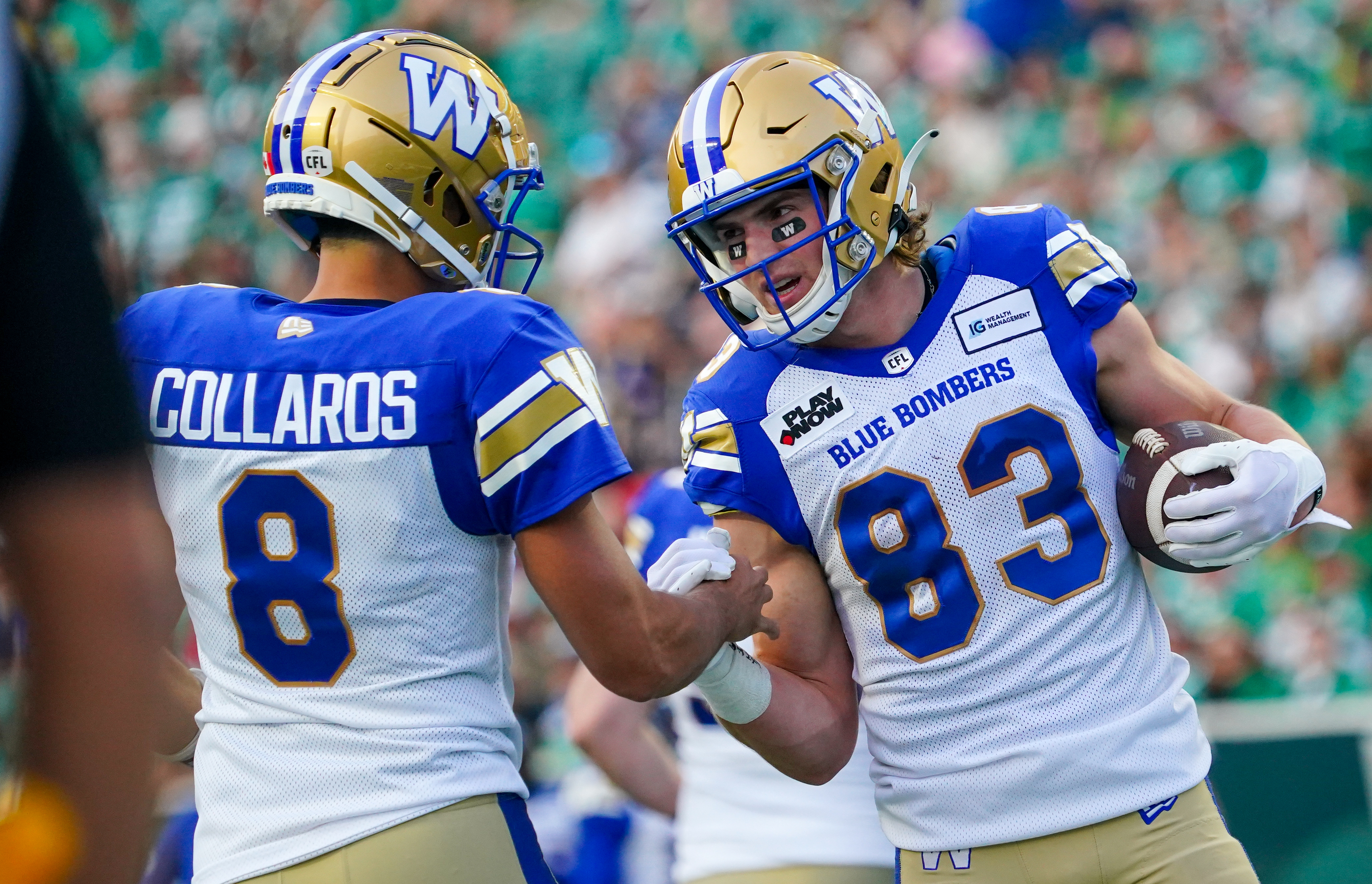 Early touchdown the difference as Bombers shock Riders and head to Grey Cup