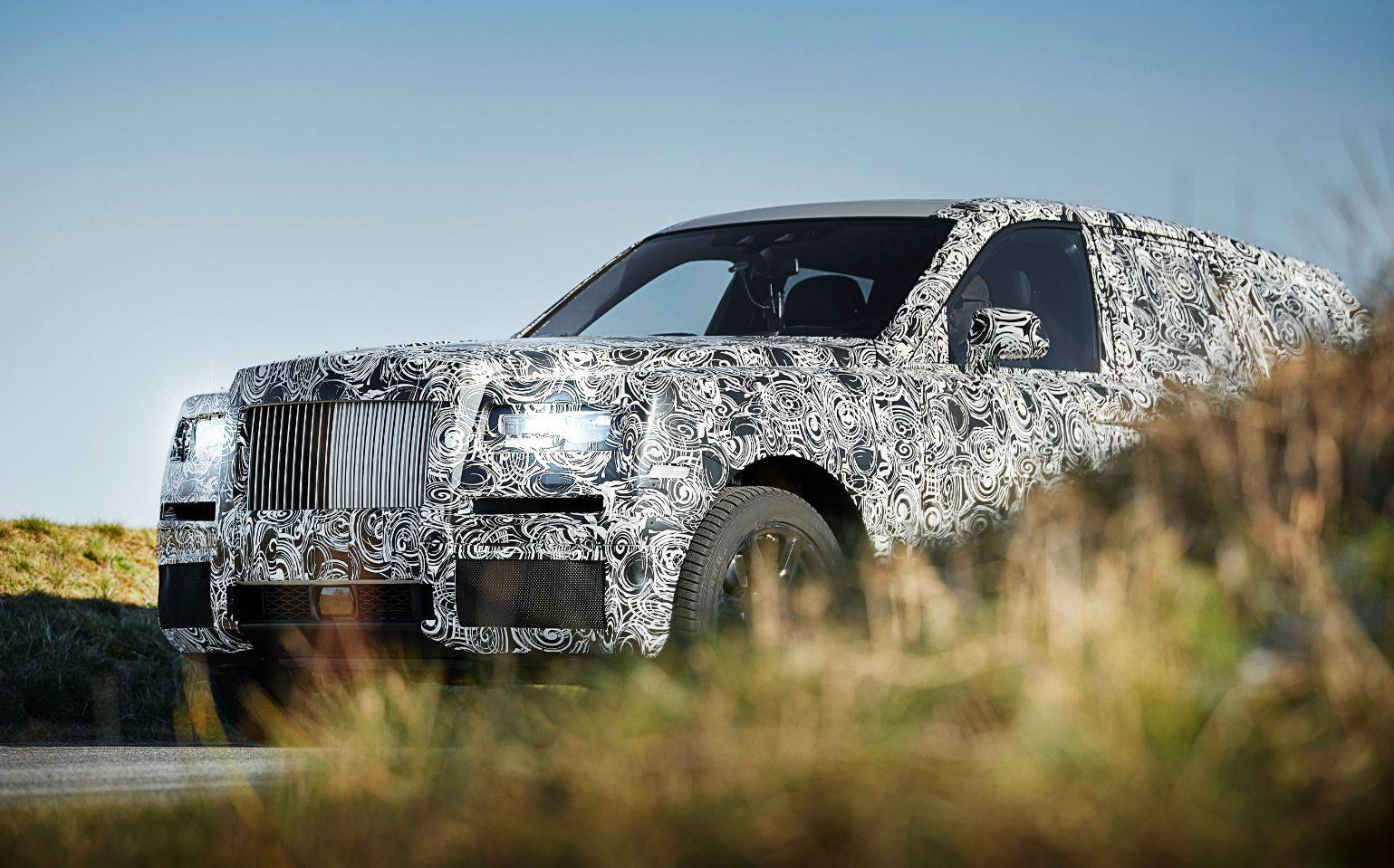 Project Cullinan: Rolls-Royce begins testing its diamond SUV in