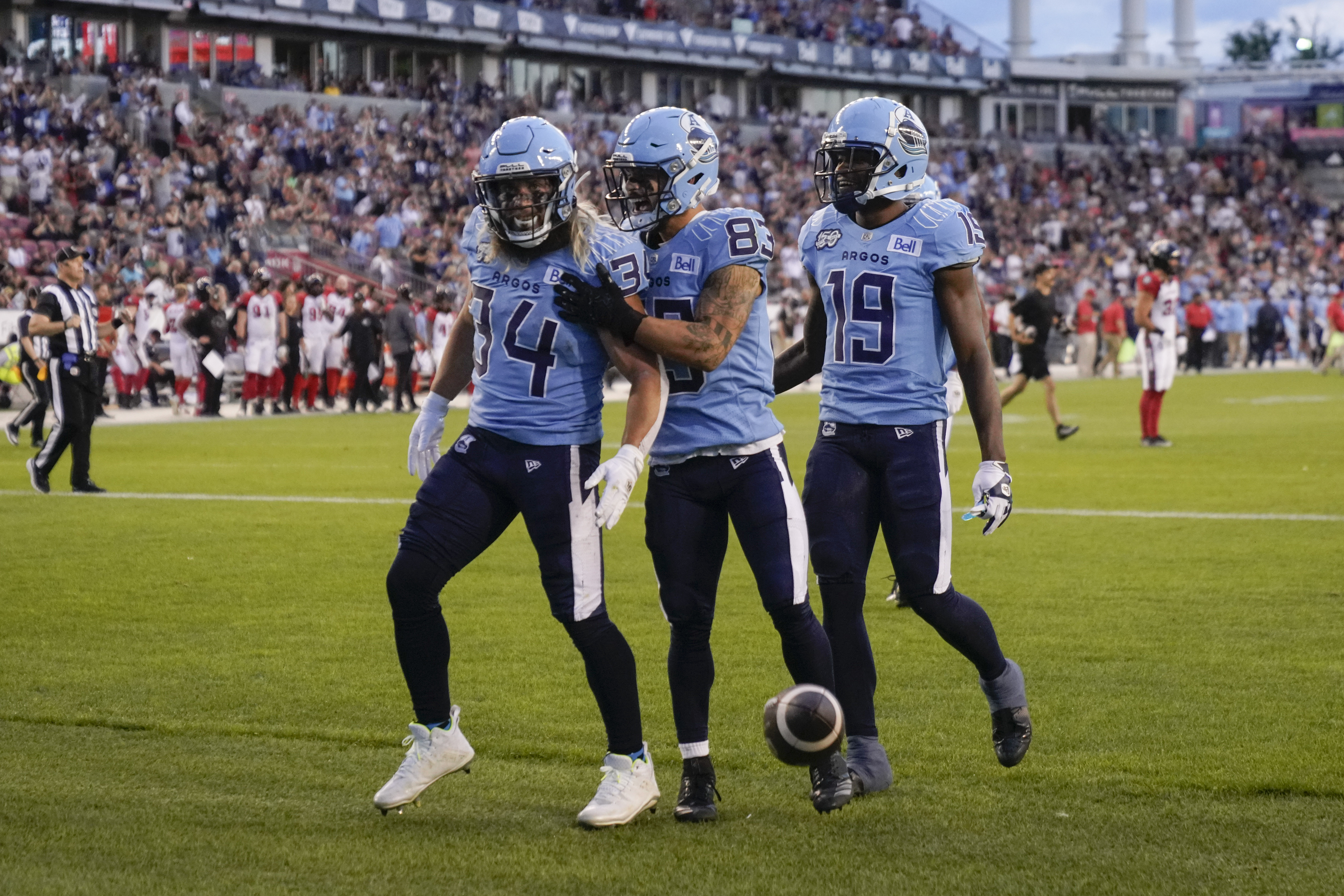 Tiger-Cats edge Argos, advance to Eastern final against RedBlacks - The  Globe and Mail