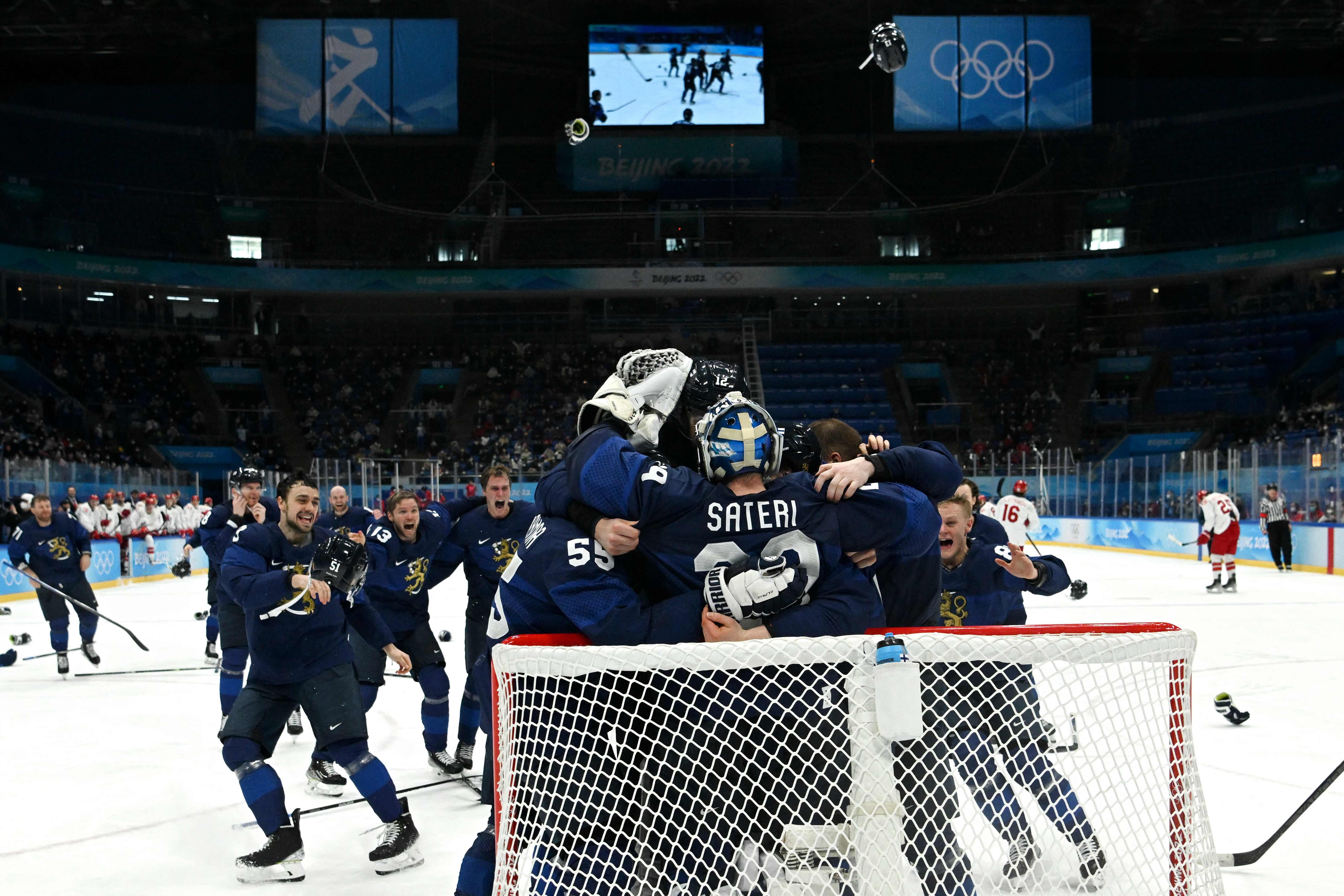 Finland beats Russians for its first Olympic hockey gold medal - The Globe  and Mail