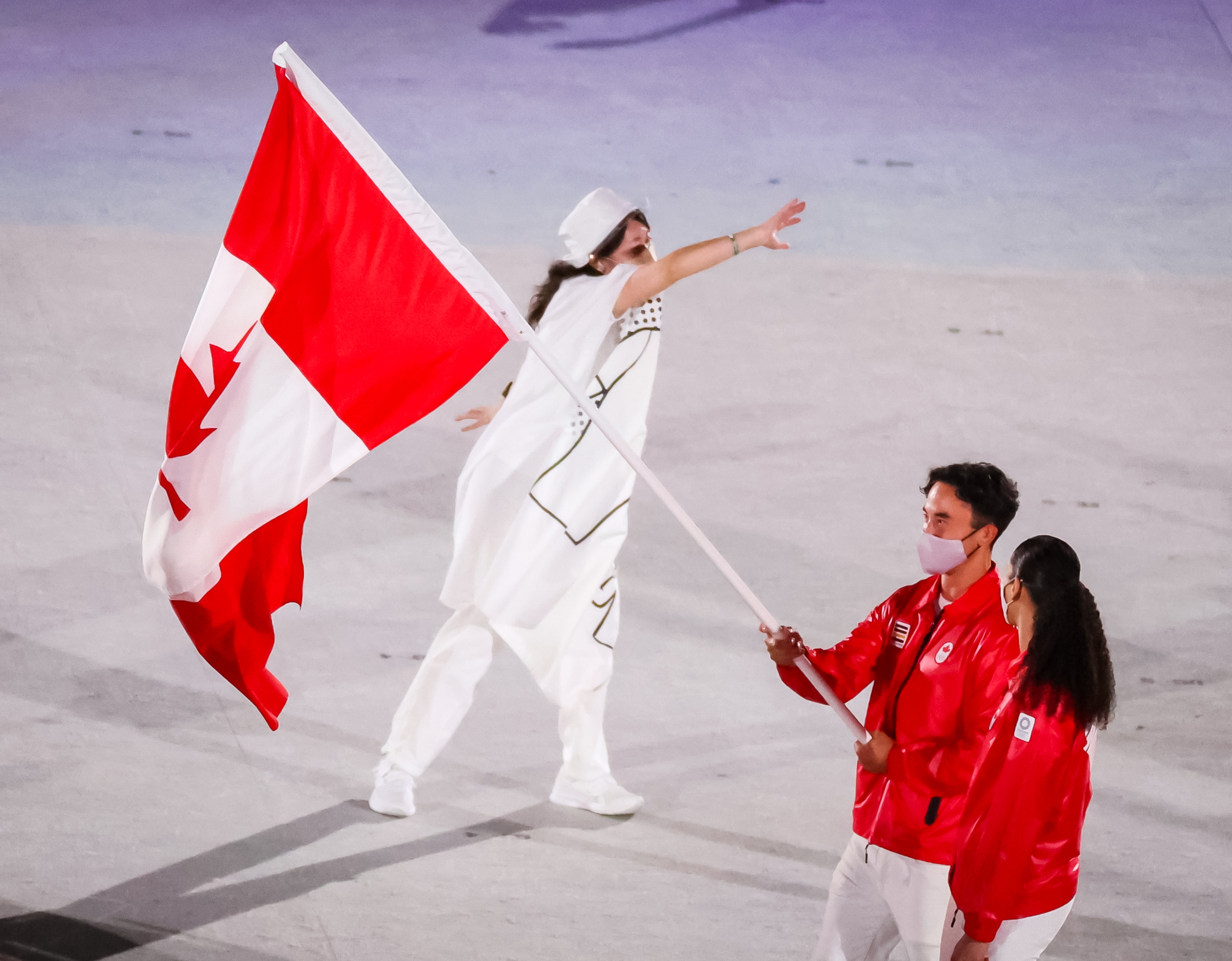 Photos: Spectacle endures at Tokyo Olympics opening ceremony