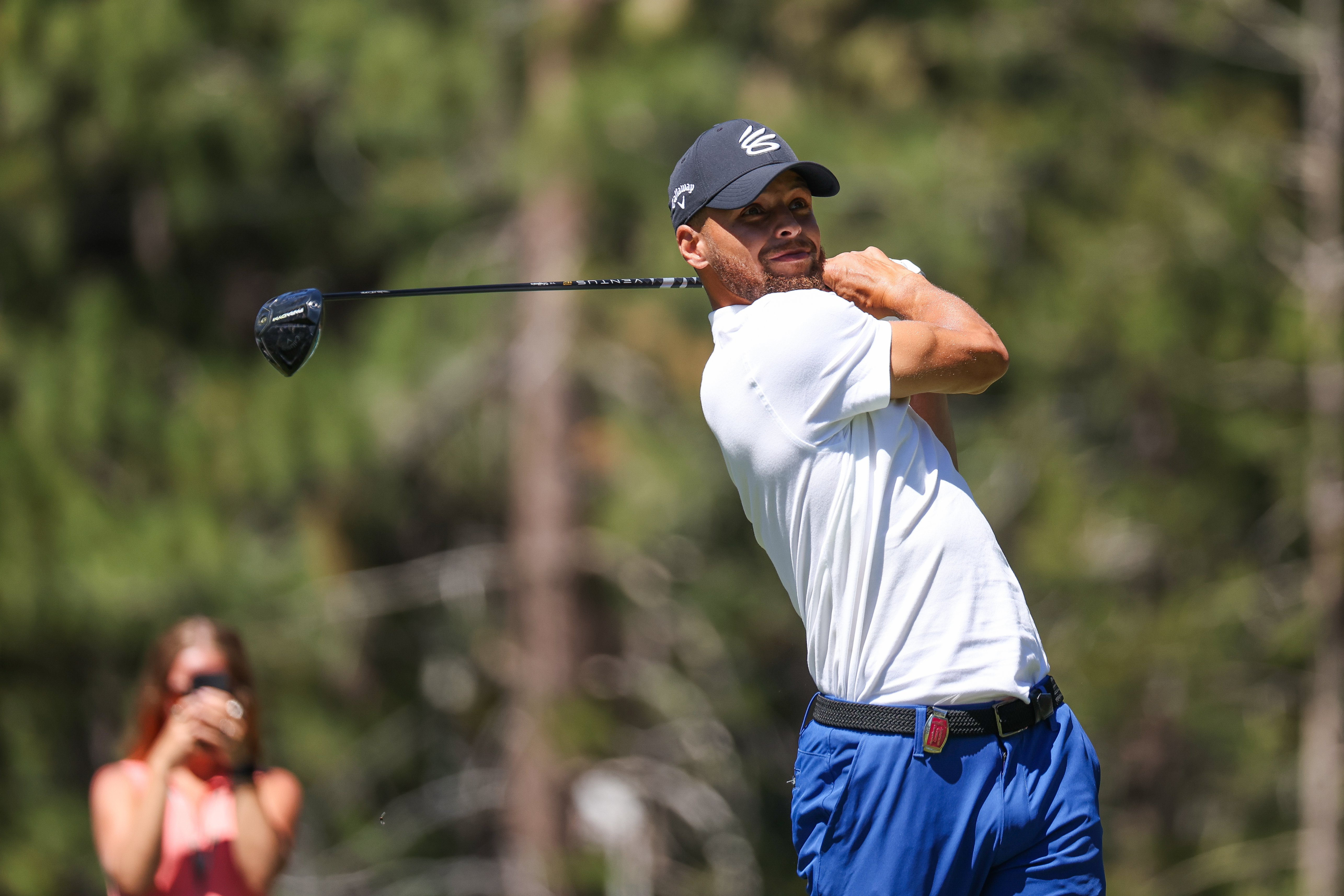 Steph Curry leads ACC celebrity golf tournament at Edgewood Tahoe